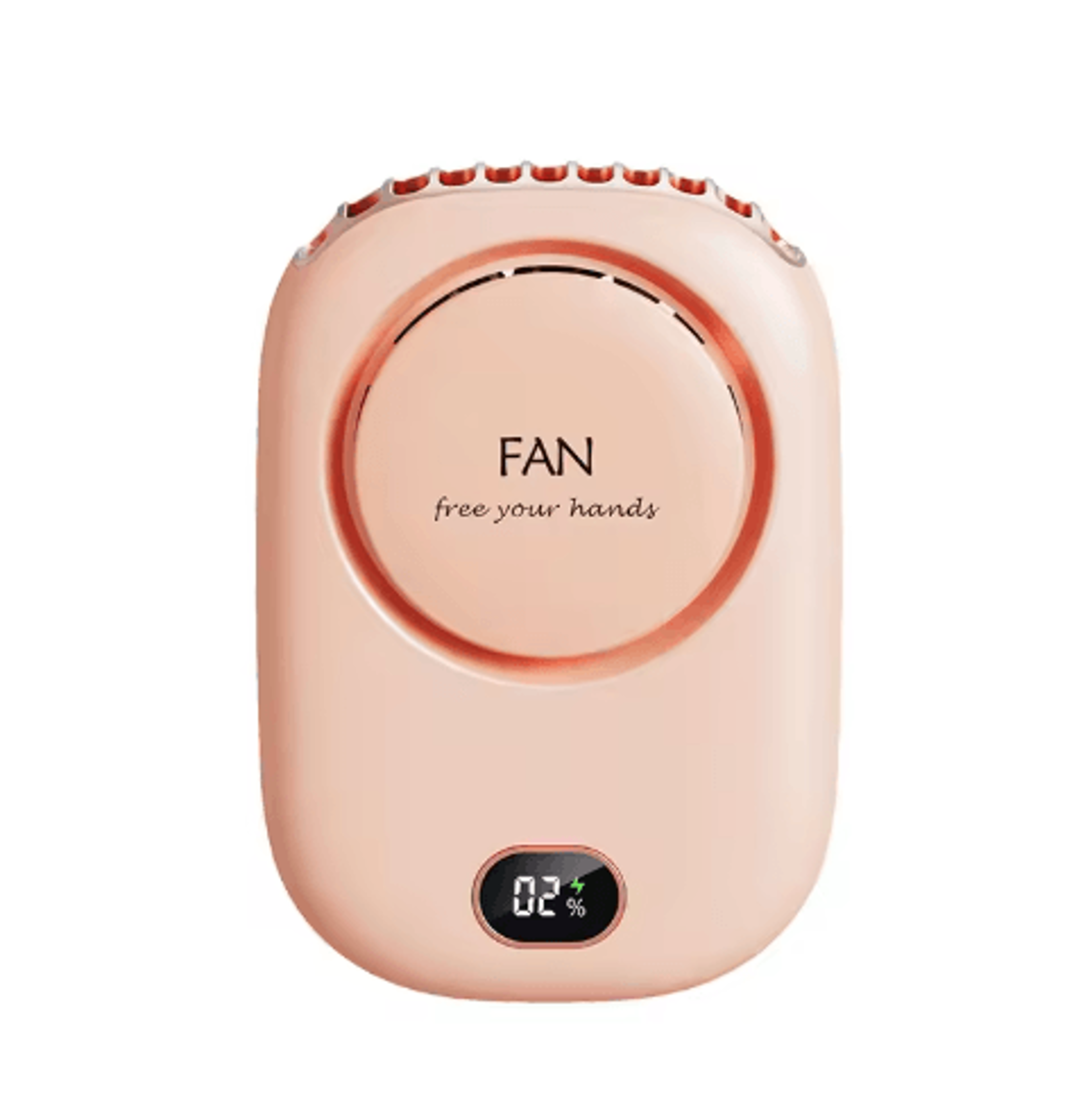 Mini Bladeless Portable Fan  USB Rechargeable UltraQuiet Handheld Cooling Fan 1