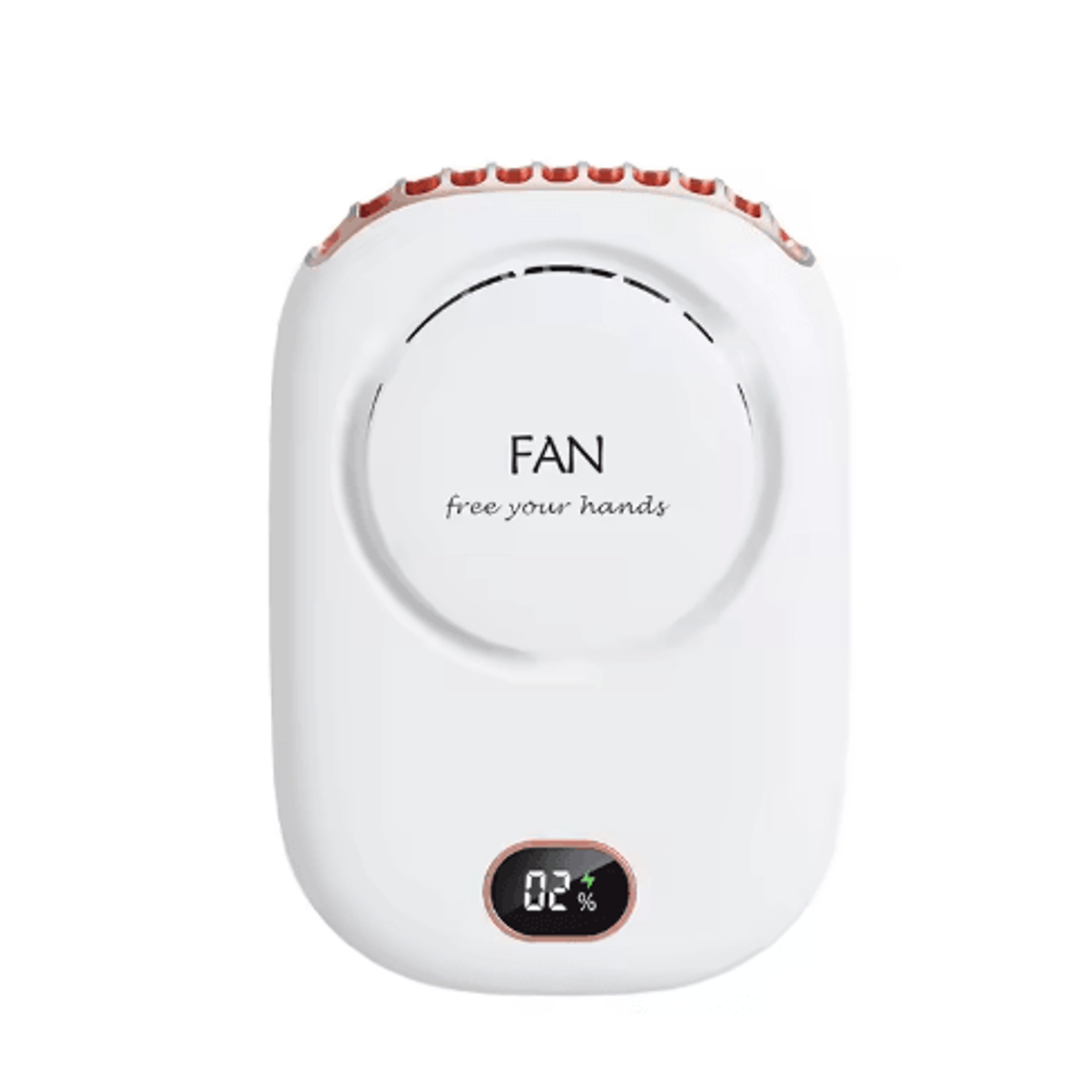 Mini Bladeless Portable Fan  USB Rechargeable UltraQuiet Handheld Cooling Fan 2