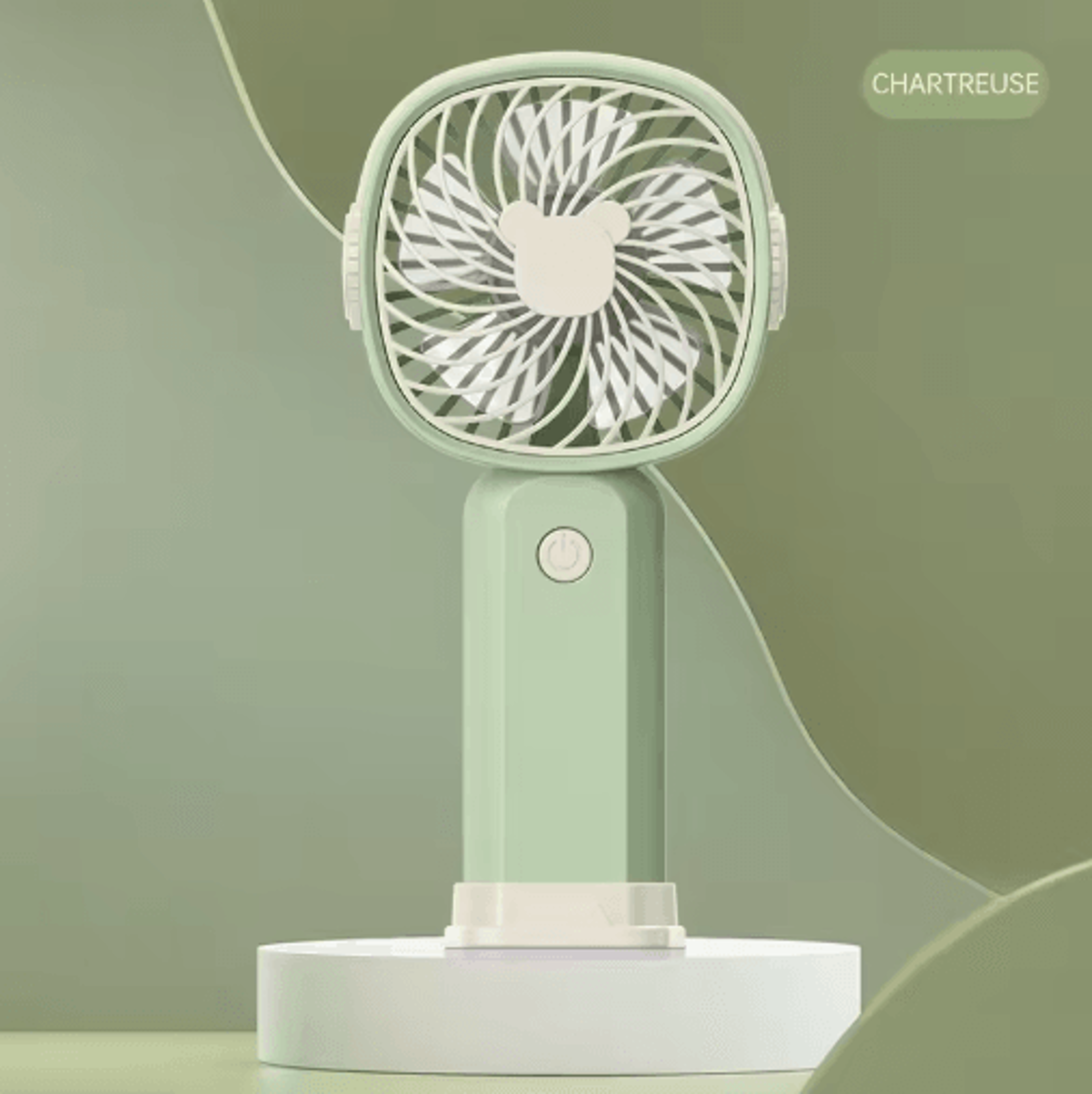 Mini Handheld Fan With Stand  USB Portable Desktop Fan For Personal Cooling 3
