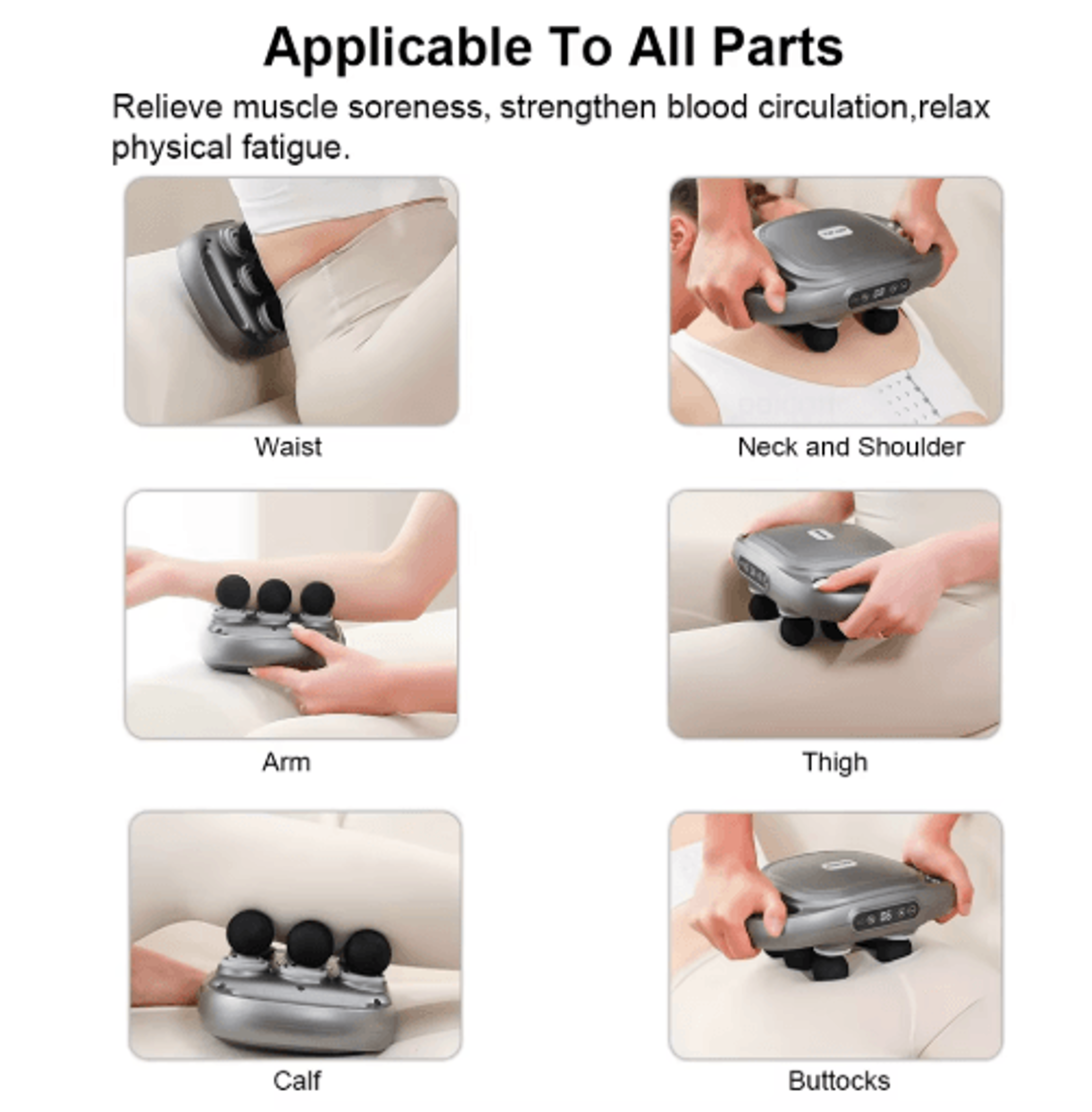 Professional Fascia Massage Gun For Deep Muscle Recovery  Pain Relief 7
