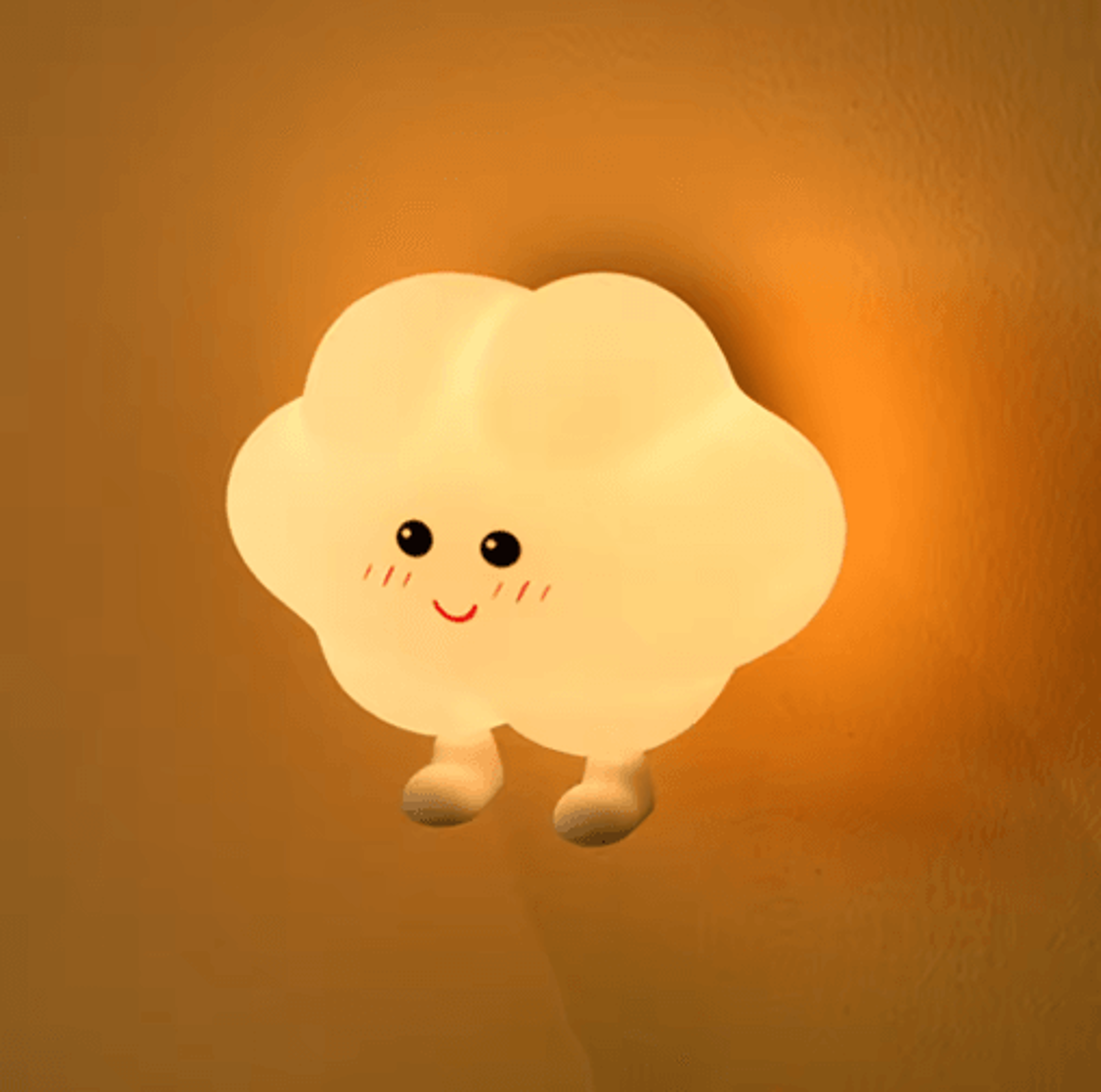 Silicone LED Cloud  Star Baby Night Light For Nursery  Bedside Comfort 1