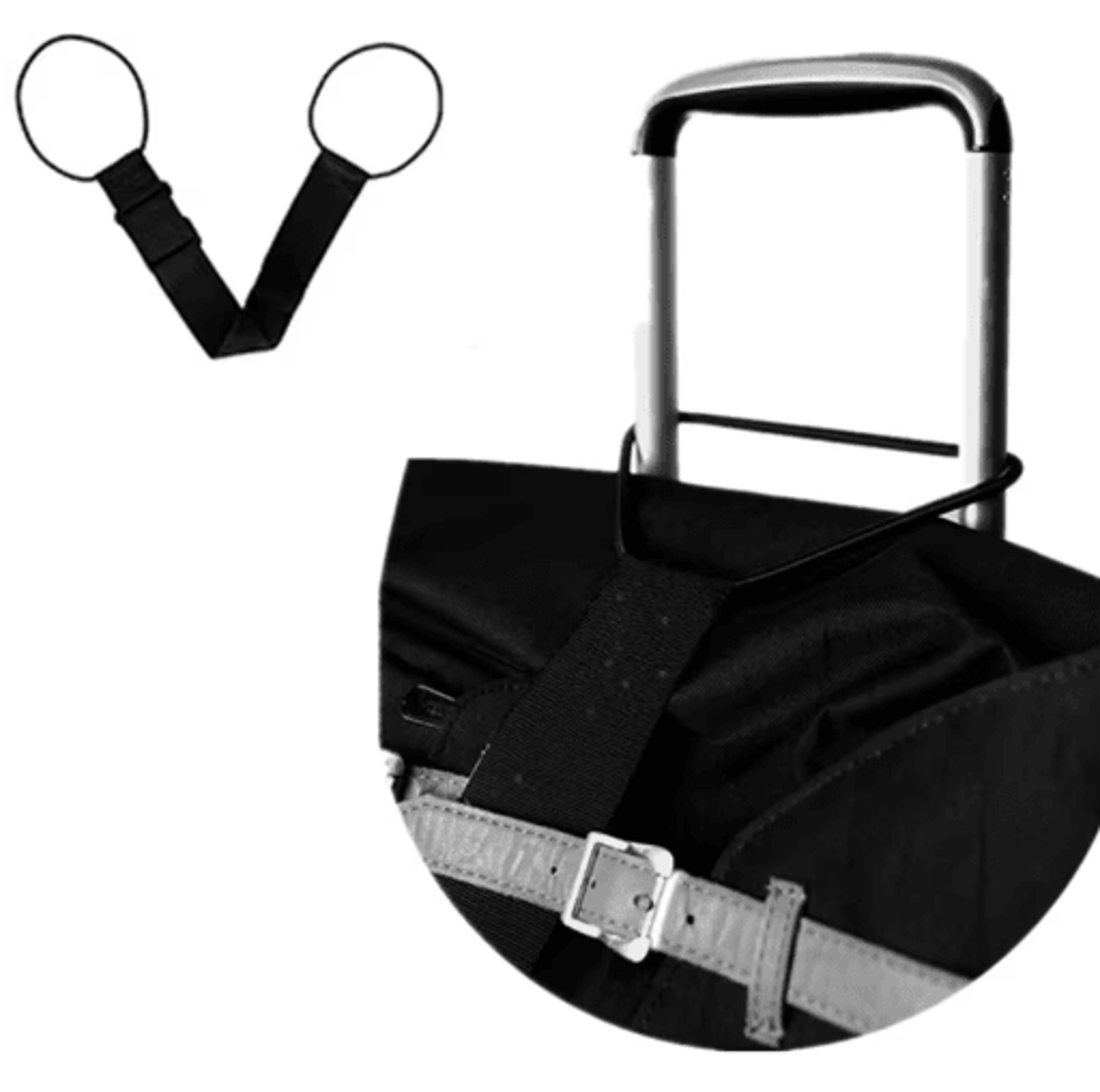 Adjustable Elastic Luggage Strap Belt For Secure Travel  Easy Carry 3
