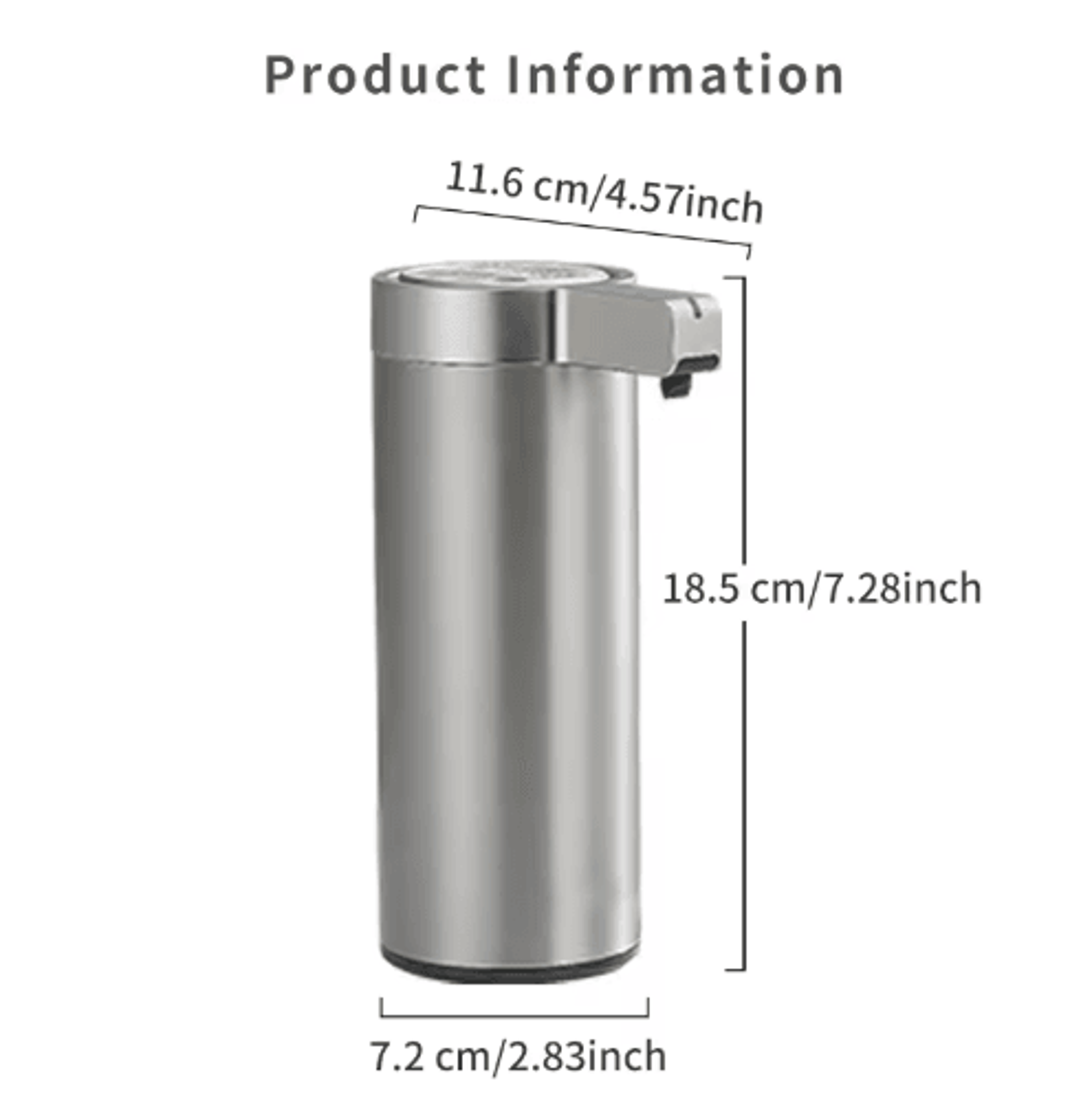 SmartSense 270ml Automatic Soap Dispenser  Touchless Sensor Soap Dispenser For Kitchen  Bathroom 3