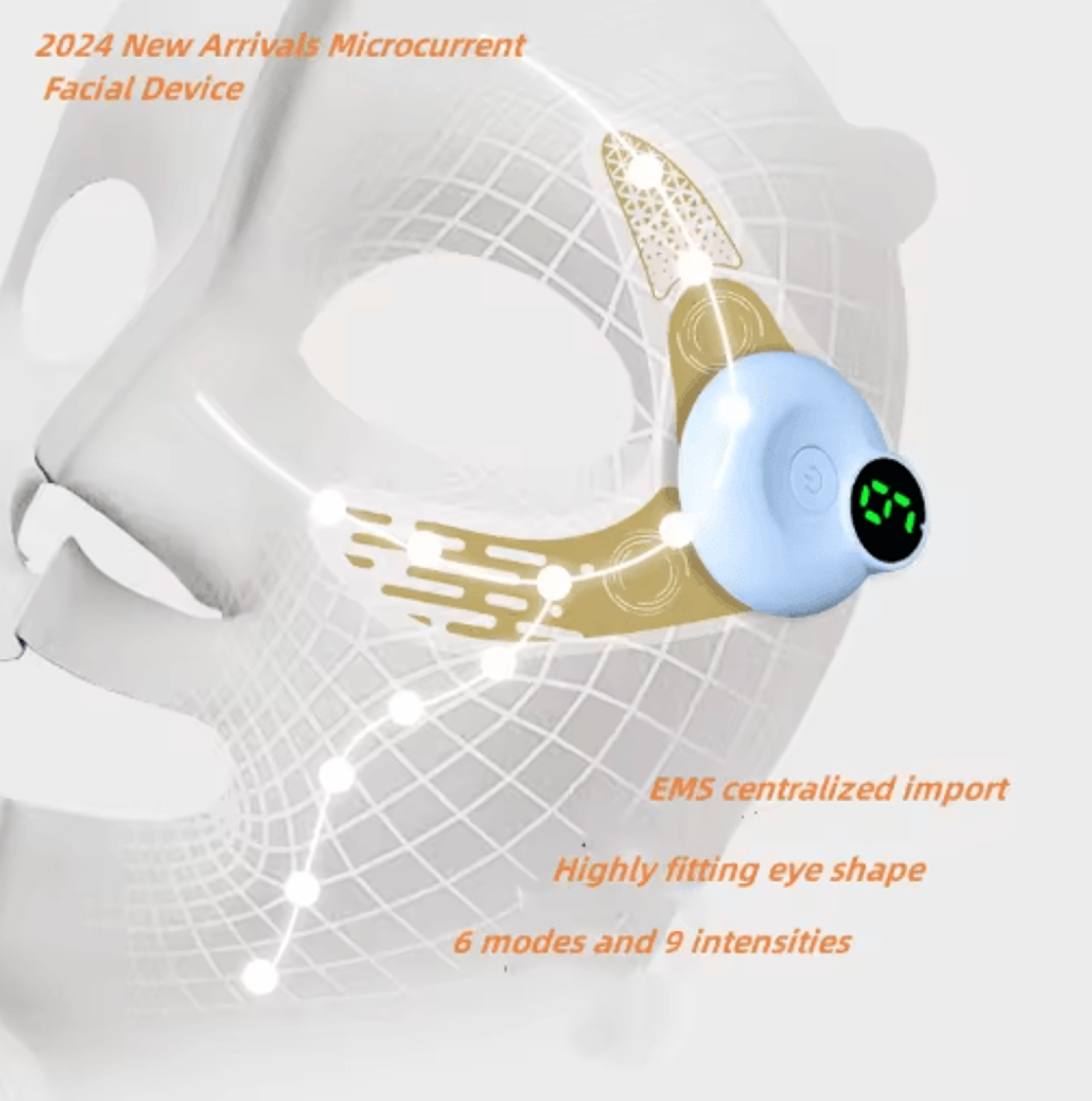 EyeLift Pro EMS Eye Massager Mask  Smart Under Eye Treatment Device For Puffiness  Dark Circles 6
