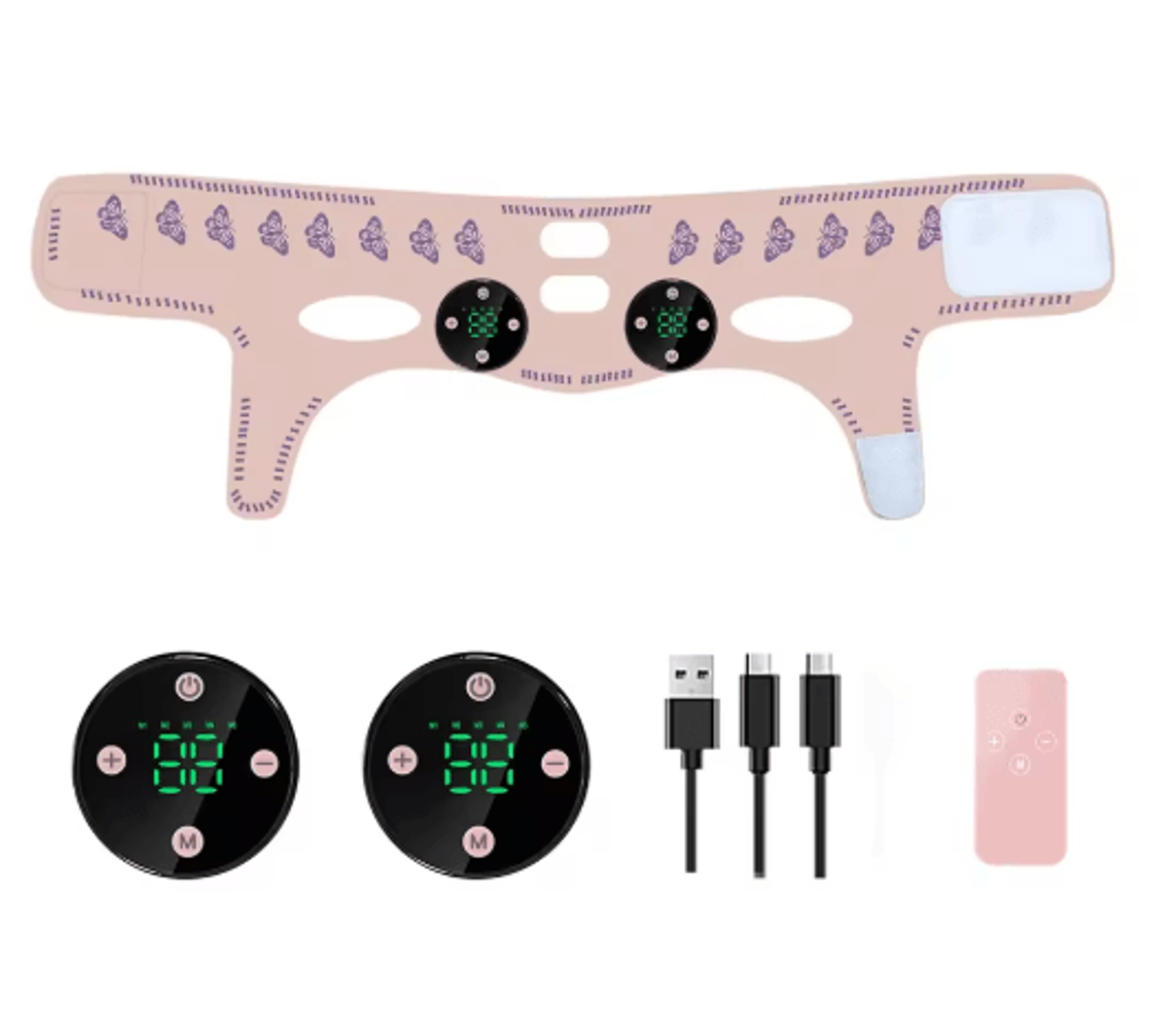 FaceLift Pro EMS Facial Slimming Strap  Rechargeable Face Lifting Massager For Jawline  Chin 1