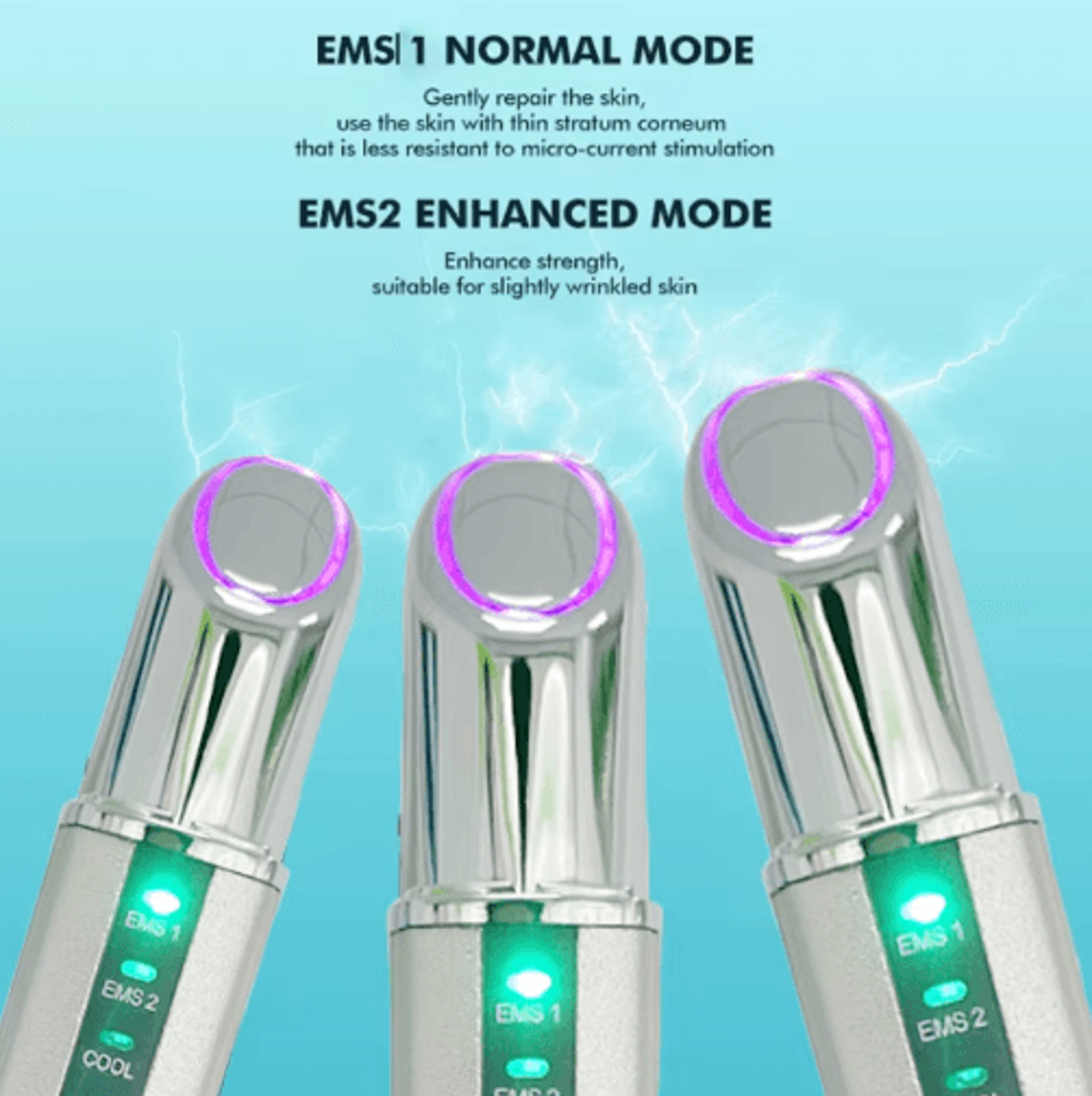 Sonic EMS Eye  Lip Massager  Lifting Eye Massager Device For Firming  Wrinkle Care 3