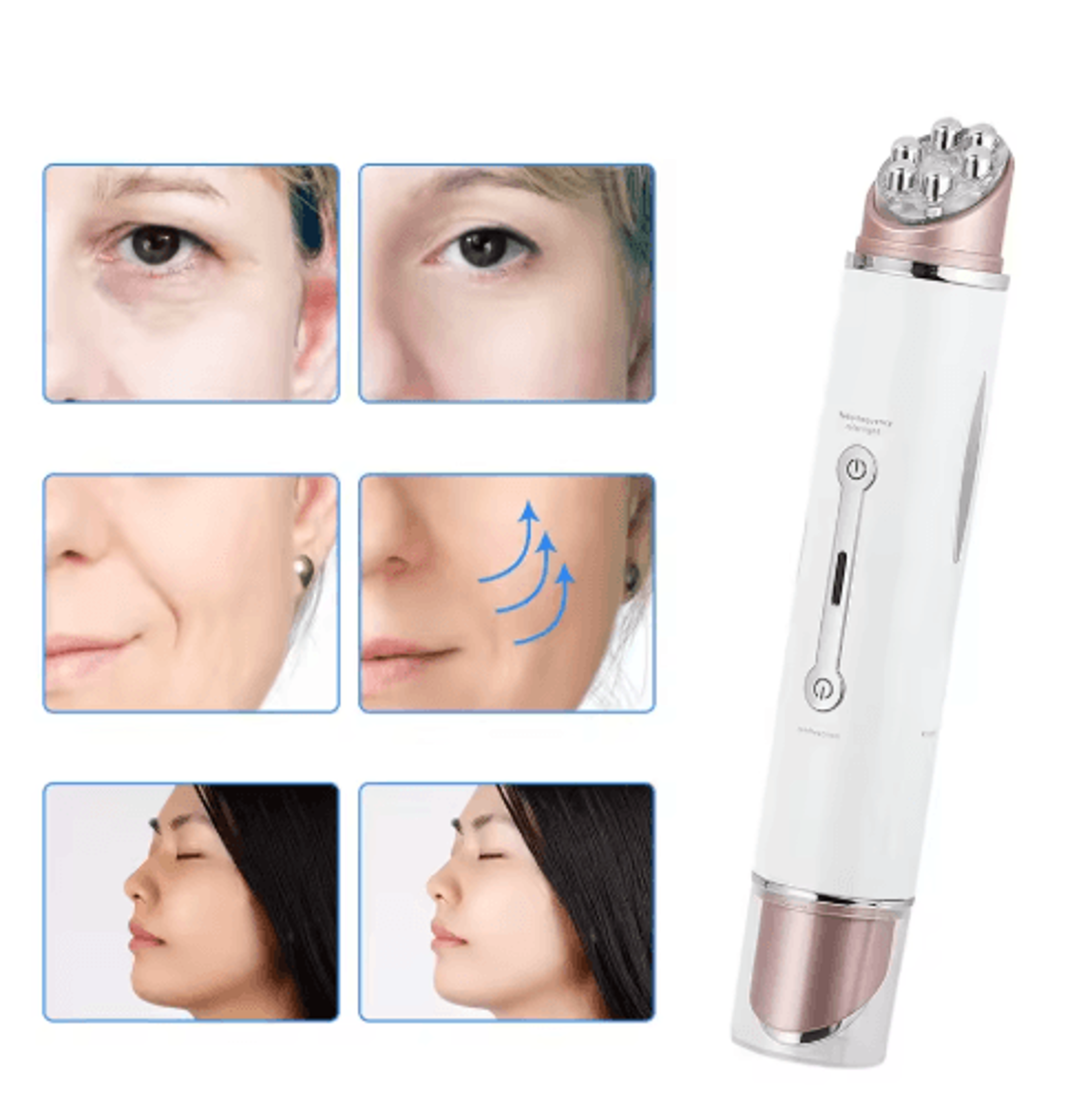 LED Photon Therapy Face  Eye Massager  Advanced EMS Face Massager For Lifting Firming  Skin Renewal 2