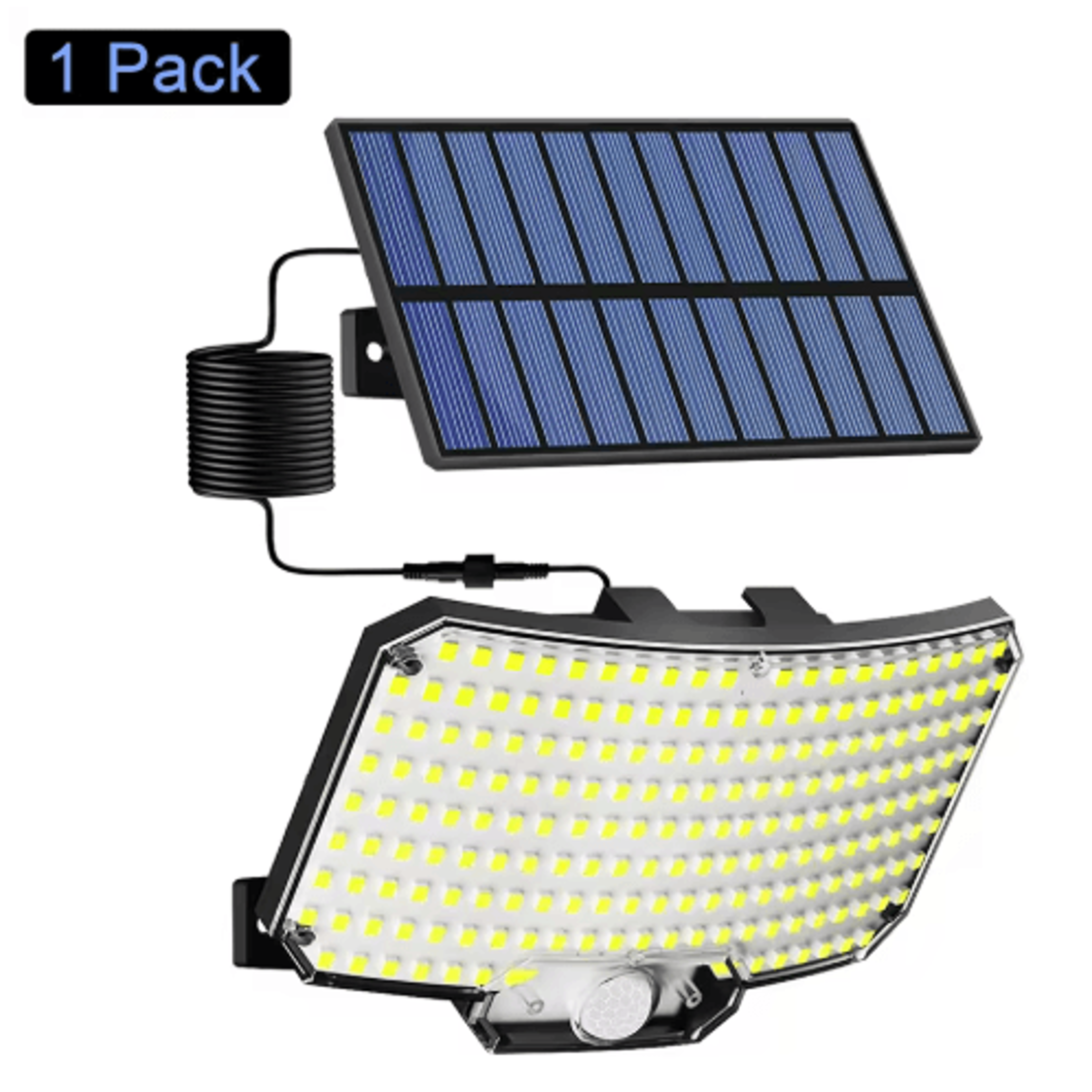 234 LED Solar Motion Sensor Flood Lights  Waterproof Outdoor Security Lights With Remote 1