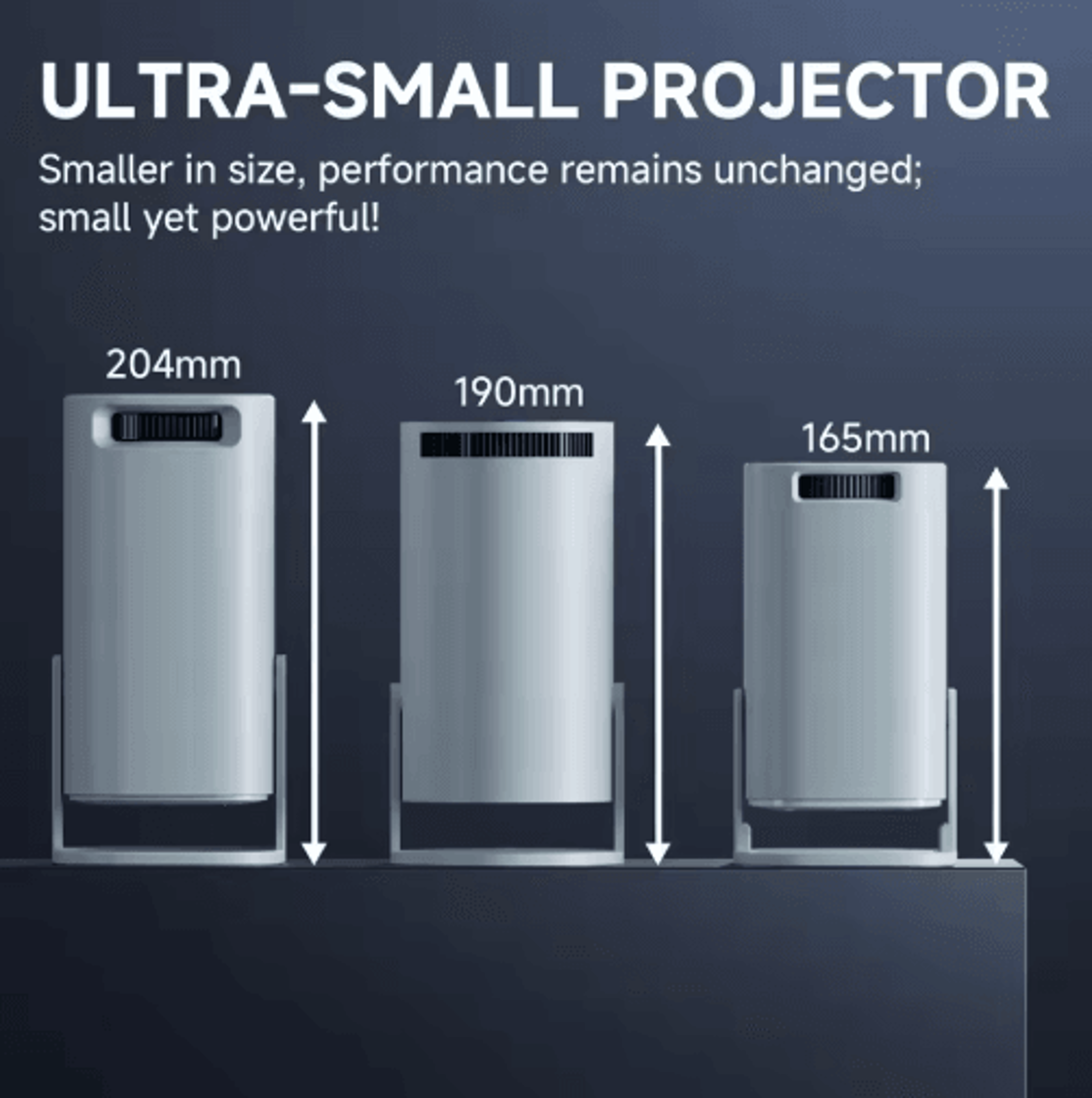 P30PRO Mini Smart Projector  4K Supported WiFi 6 Portable Home Theater 2
