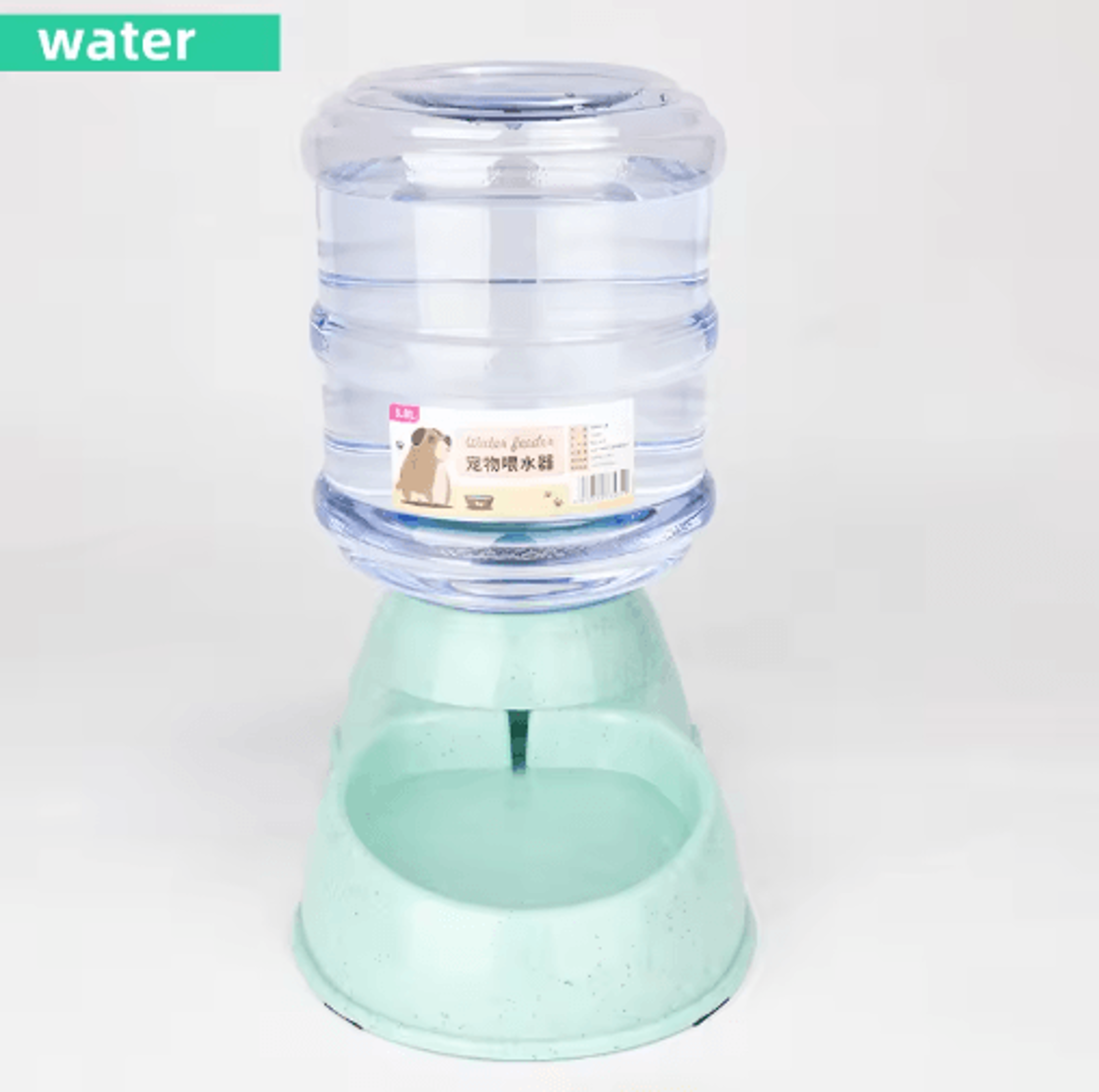 Large Capacity Automatic Pet Feeder Bowl Set Cat Water Dispenser  Dog Food Bowl Combo 8