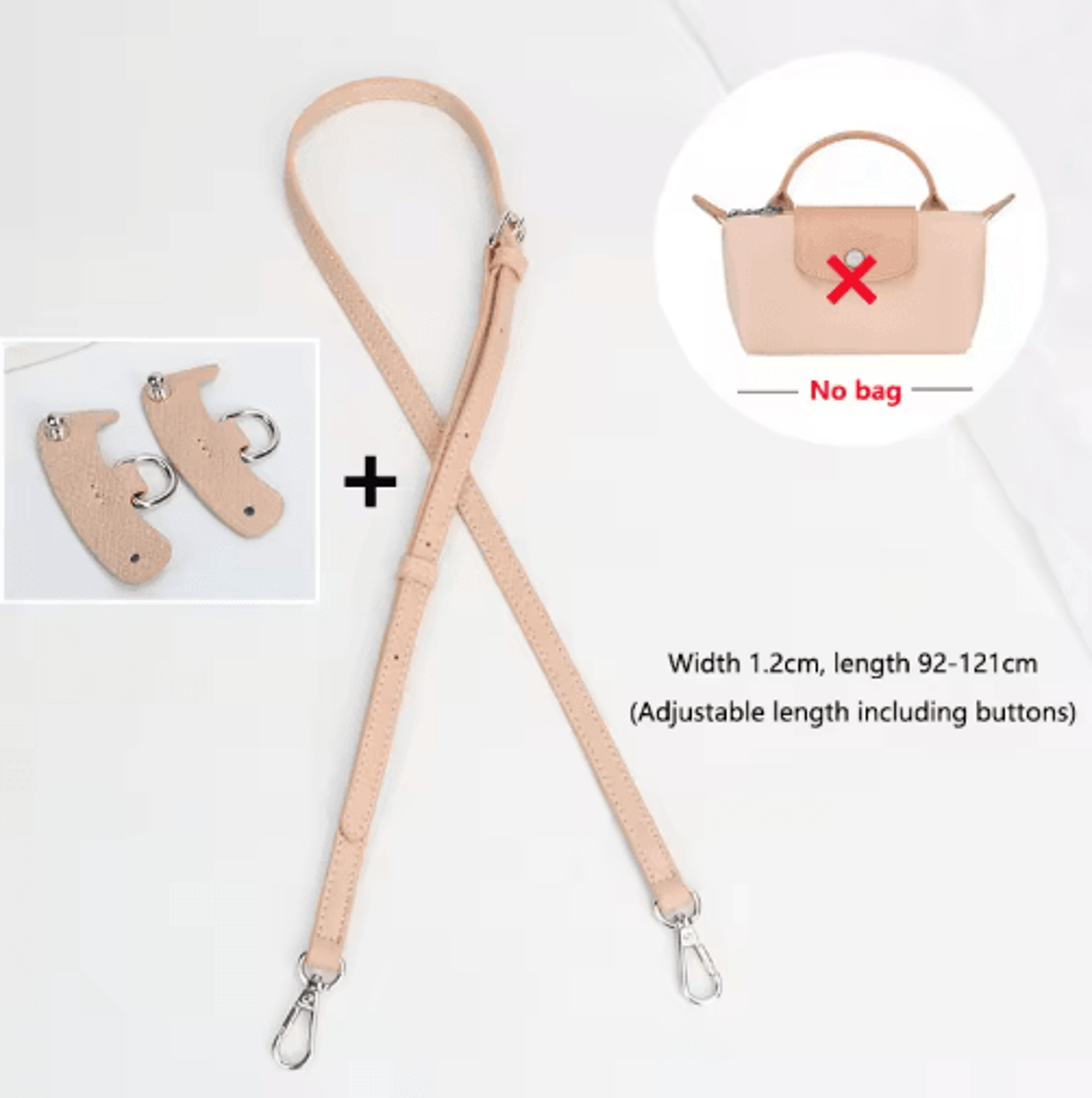 Adjustable Longchamp Bag Strap  Crossbody Conversion Shoulder Strap 100120cm 6