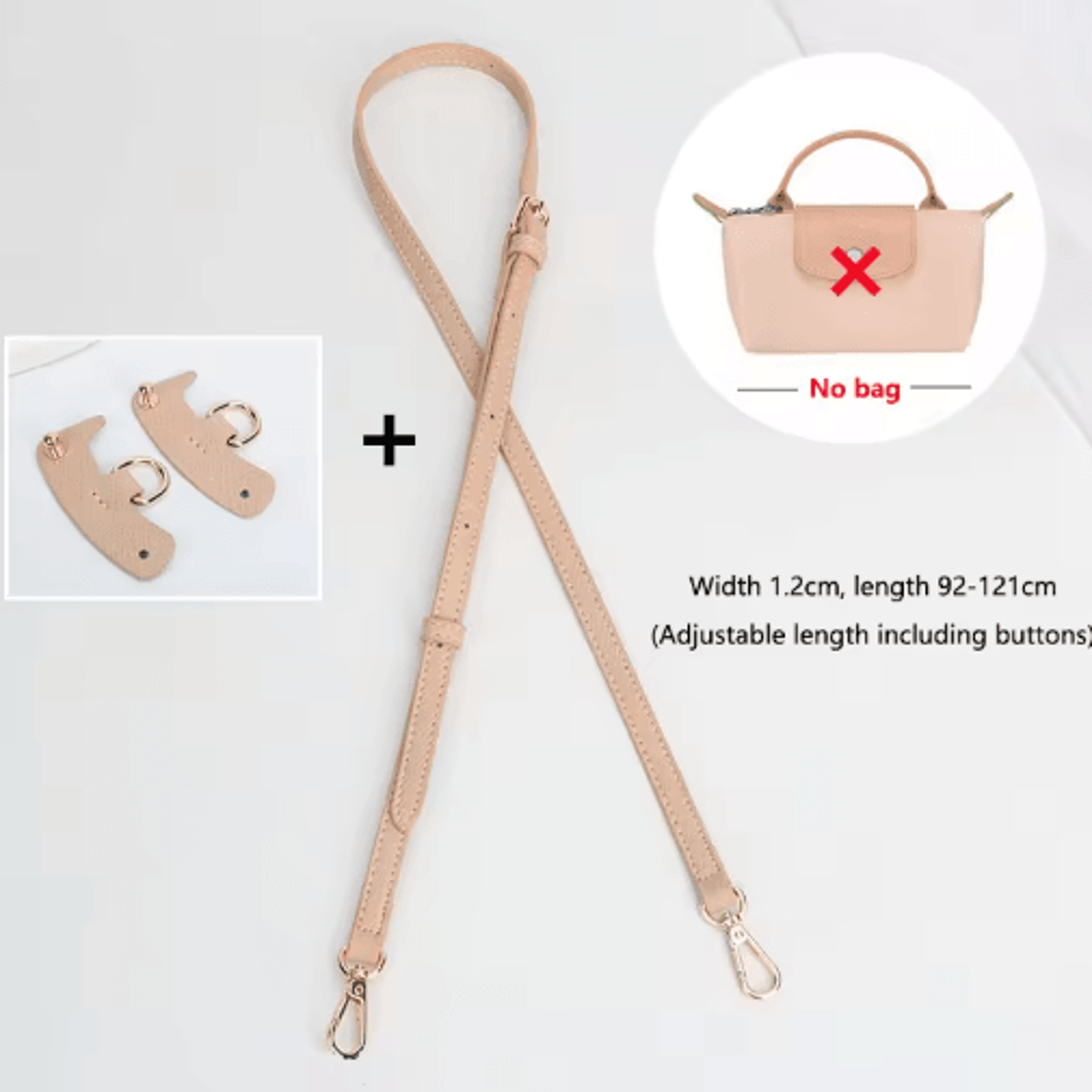 Adjustable Longchamp Bag Strap  Crossbody Conversion Shoulder Strap 100120cm 7