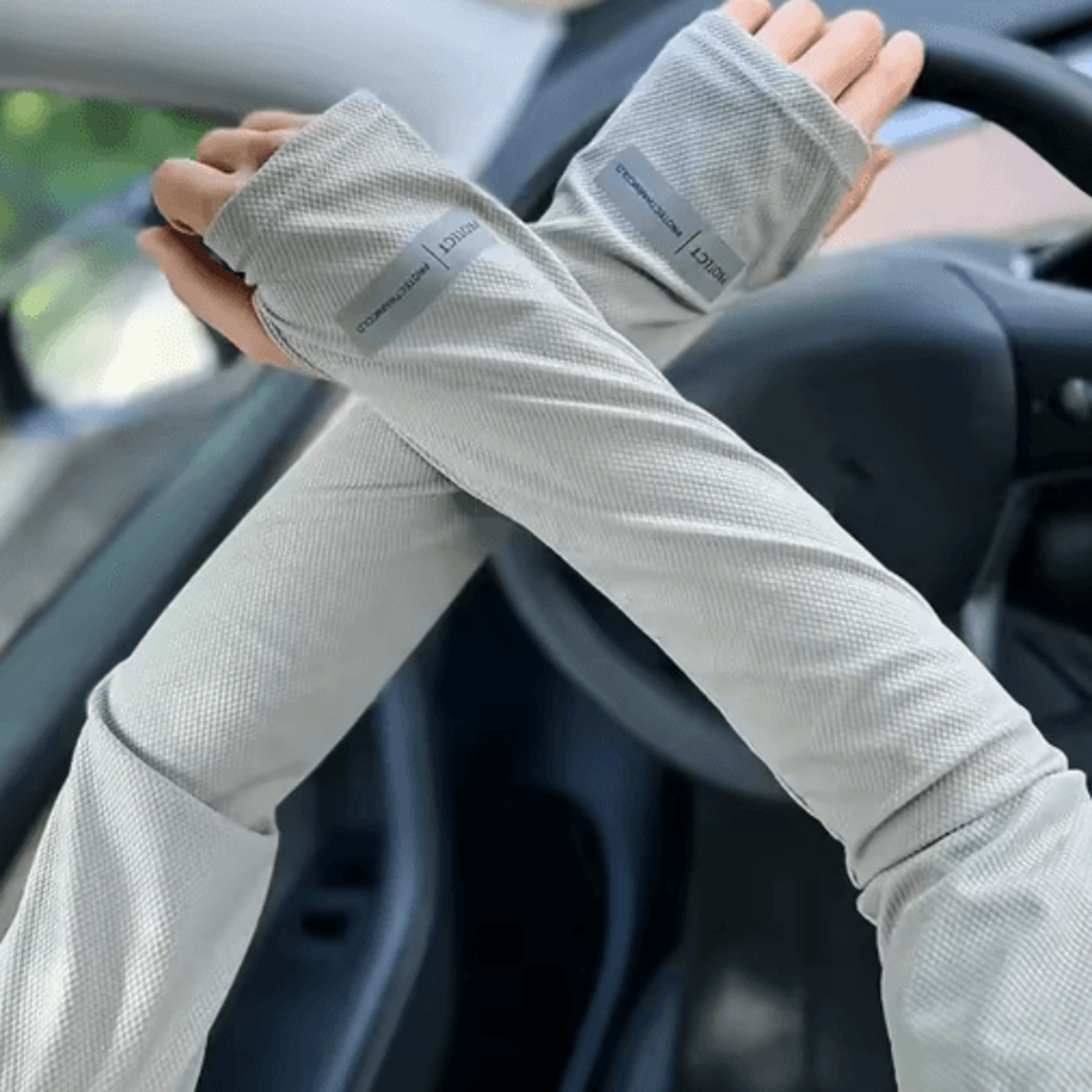 Oversized UV Protection Cooling Arm Sleeves  Breathable Summer Outdoor Sun Guards 3