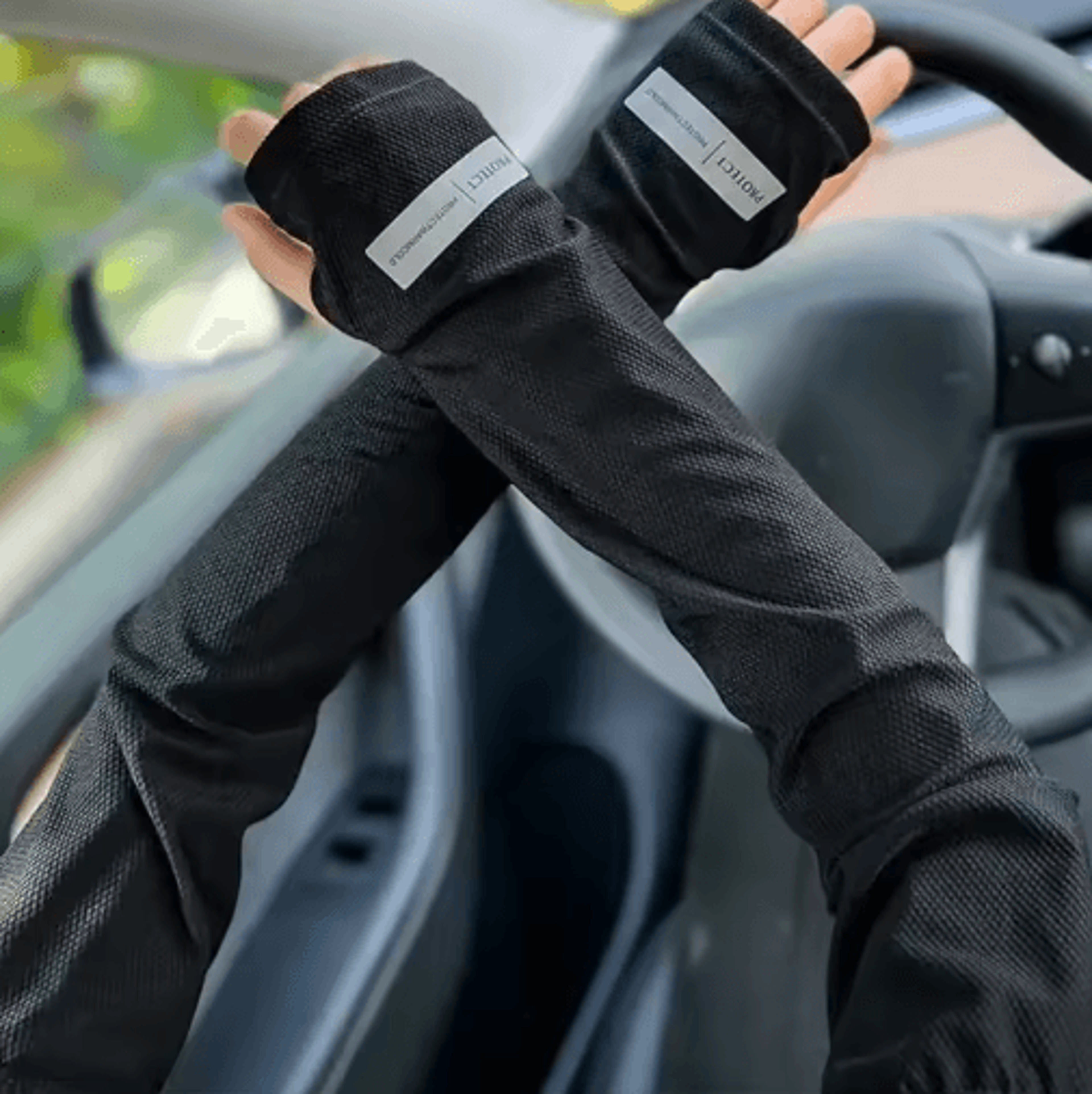Oversized UV Protection Cooling Arm Sleeves  Breathable Summer Outdoor Sun Guards 4