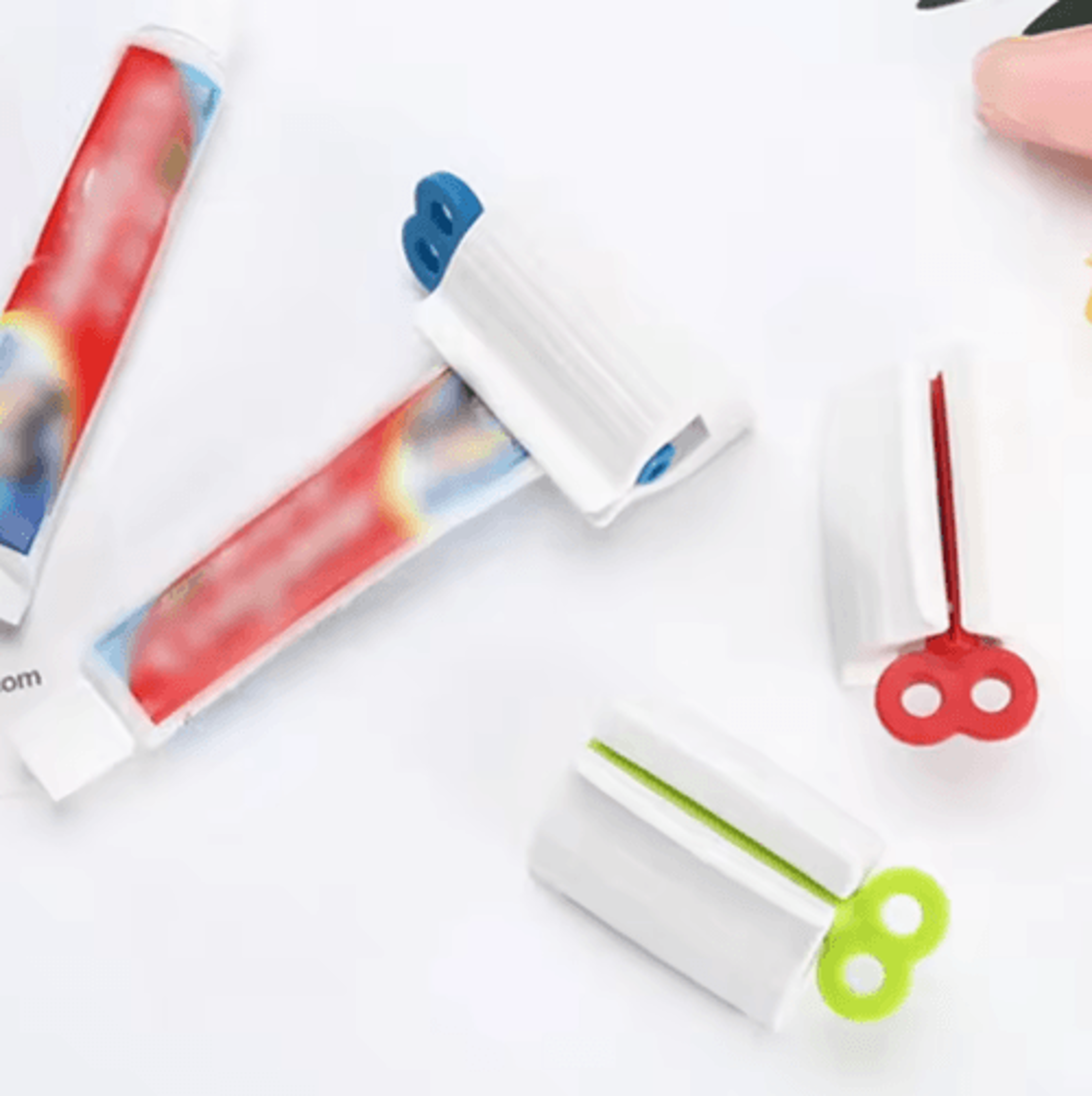 MultiFunction Toothpaste Squeezer  Easy Tube Dispenser  Bathroom Organizer Tool 1