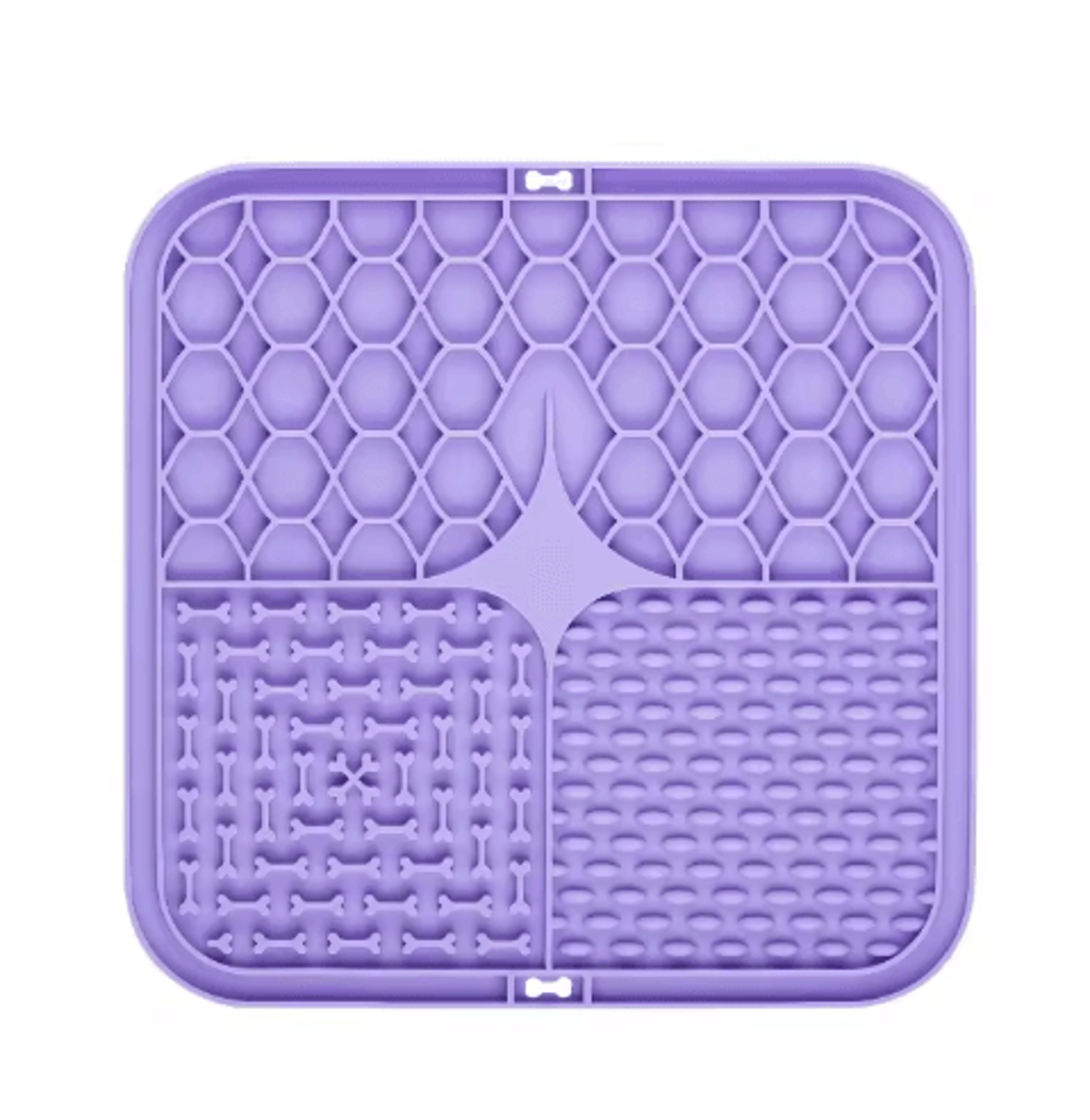 Silicone Dog Lick Mat  Slow Feeder  Anxiety Relief Training Feeding Plate 6