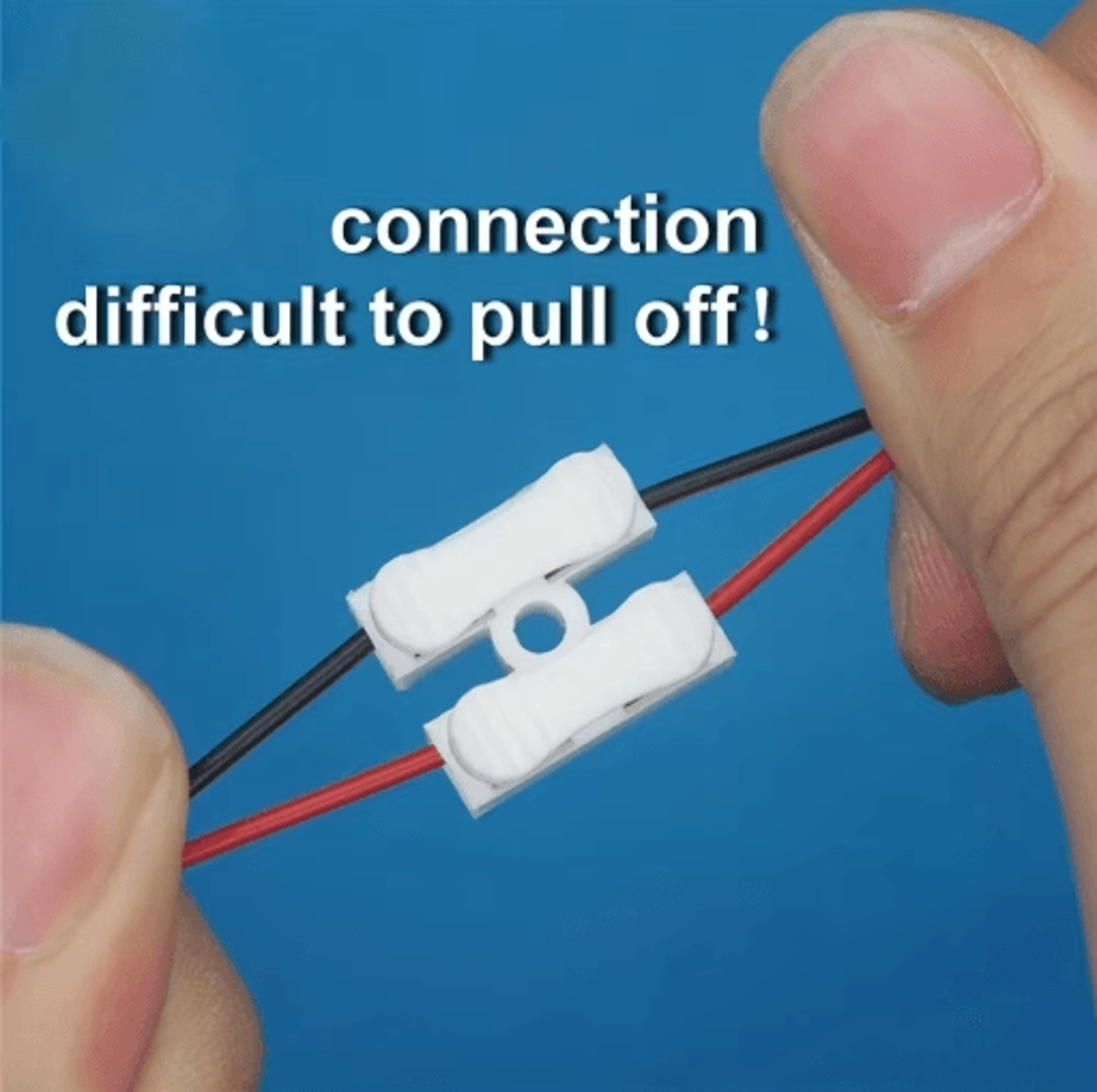 20PCS Quick Wire Connector 2 Pin Spring Clamp No Solder Terminal Block 4