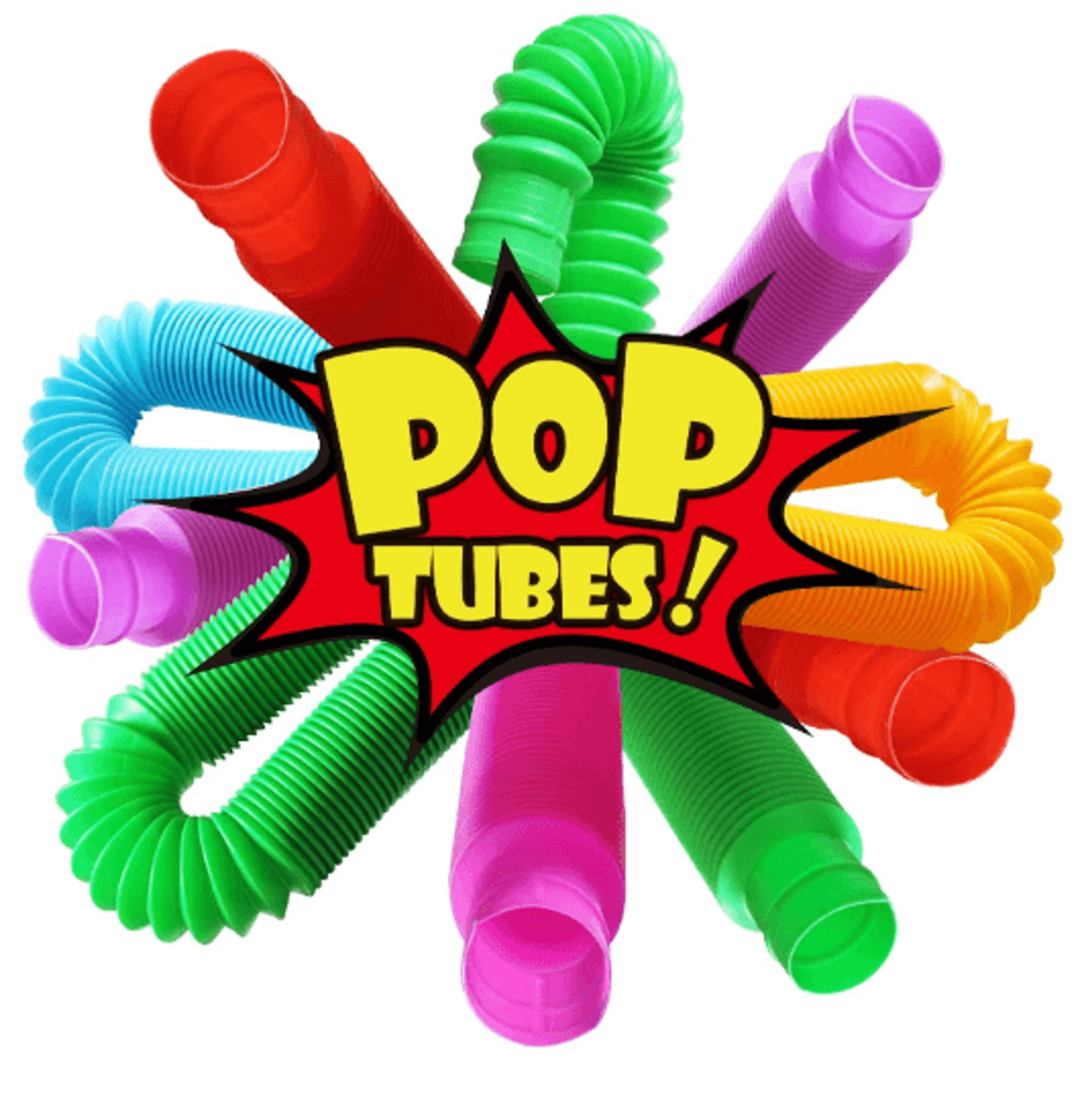 4 Pack Mini Pop Tube Fidget Toy Set For Sensory Play Stress Relief  Creative Building 7