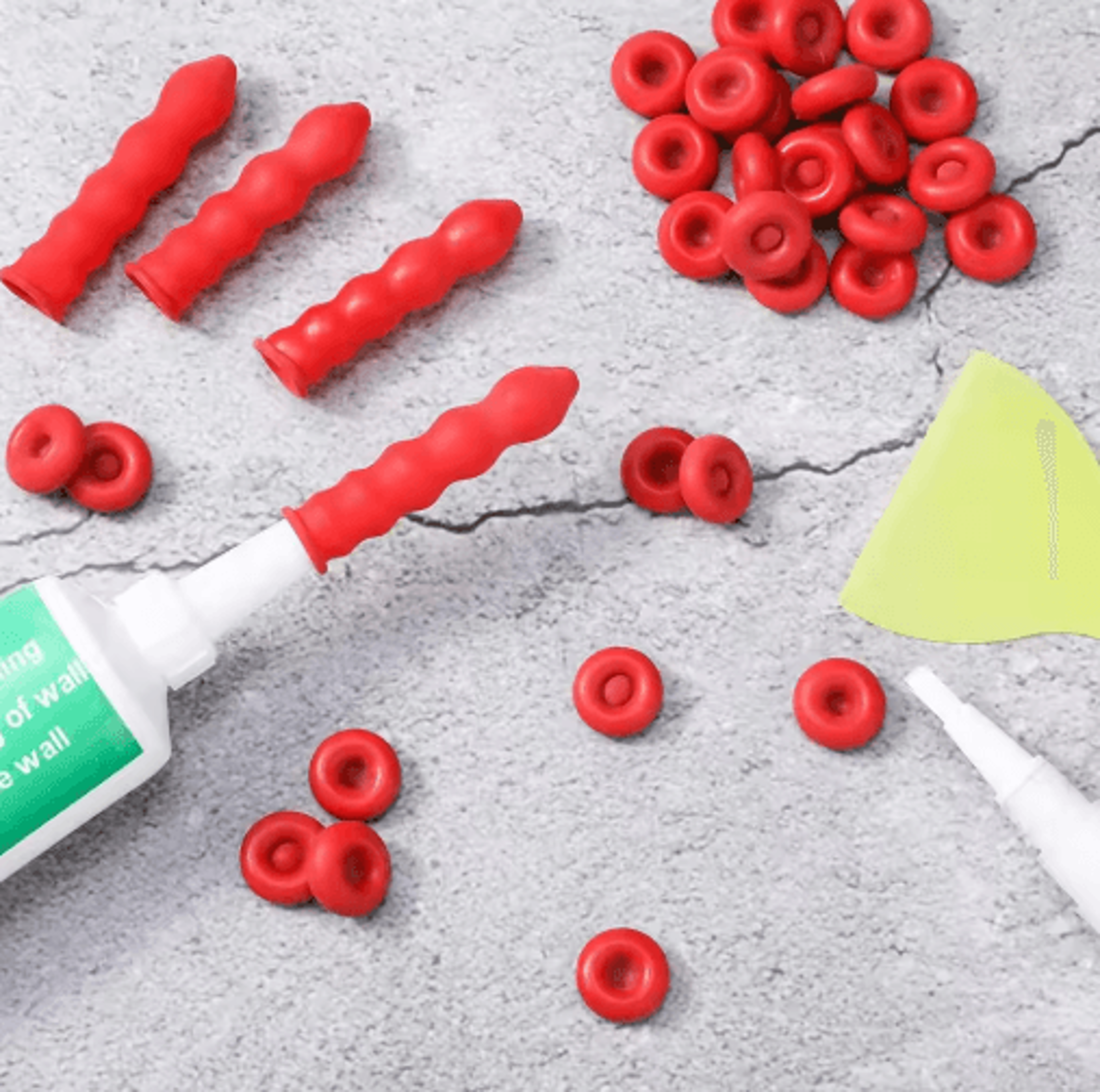 SealGuard Caulk Cap Set  20PCS Reusable Nozzle Covers For Glue  Sealant 4