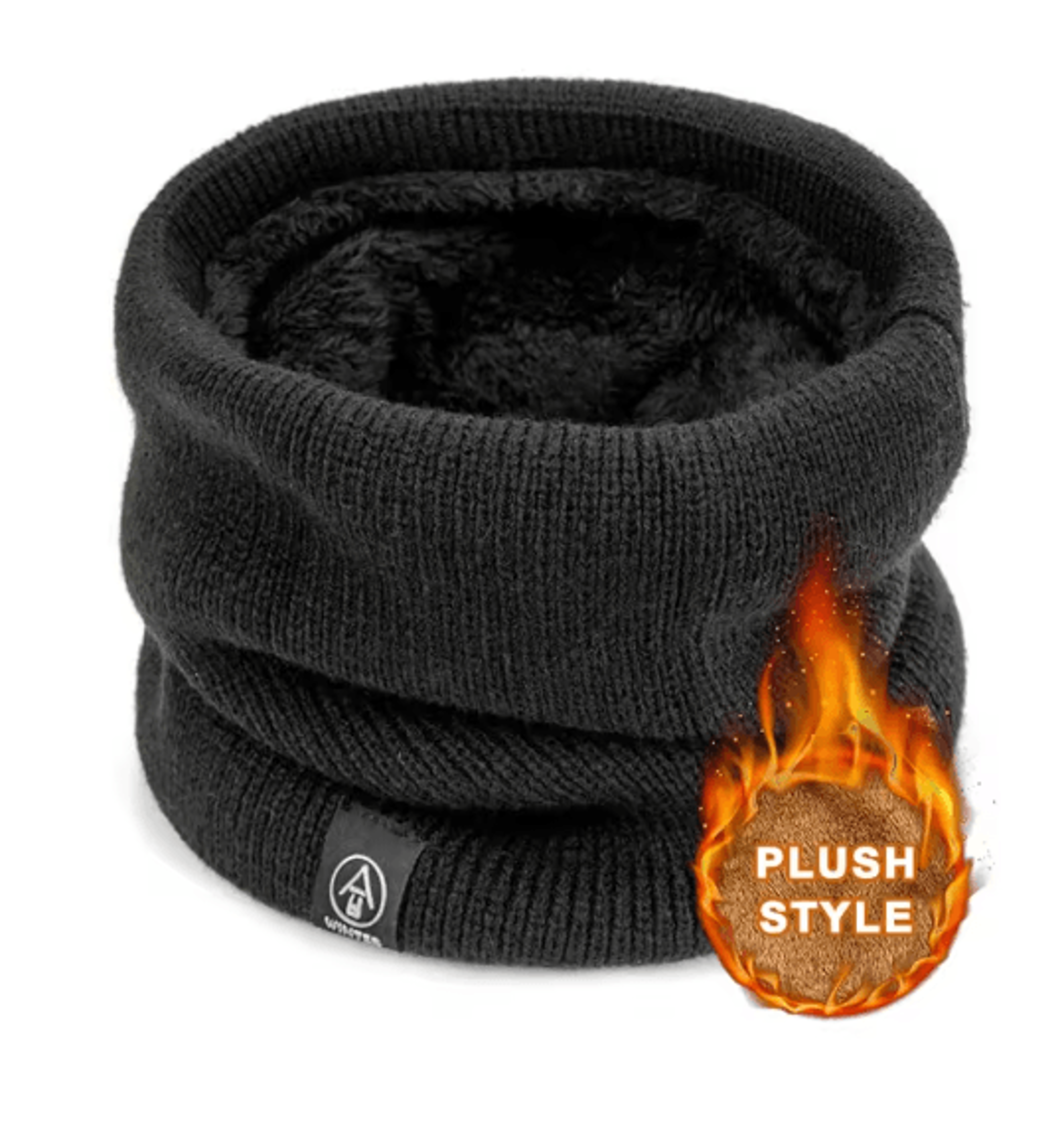 ThermaFlex Knitted Neck Warmer Soft Winter Sport Scarf For Men  Women 6