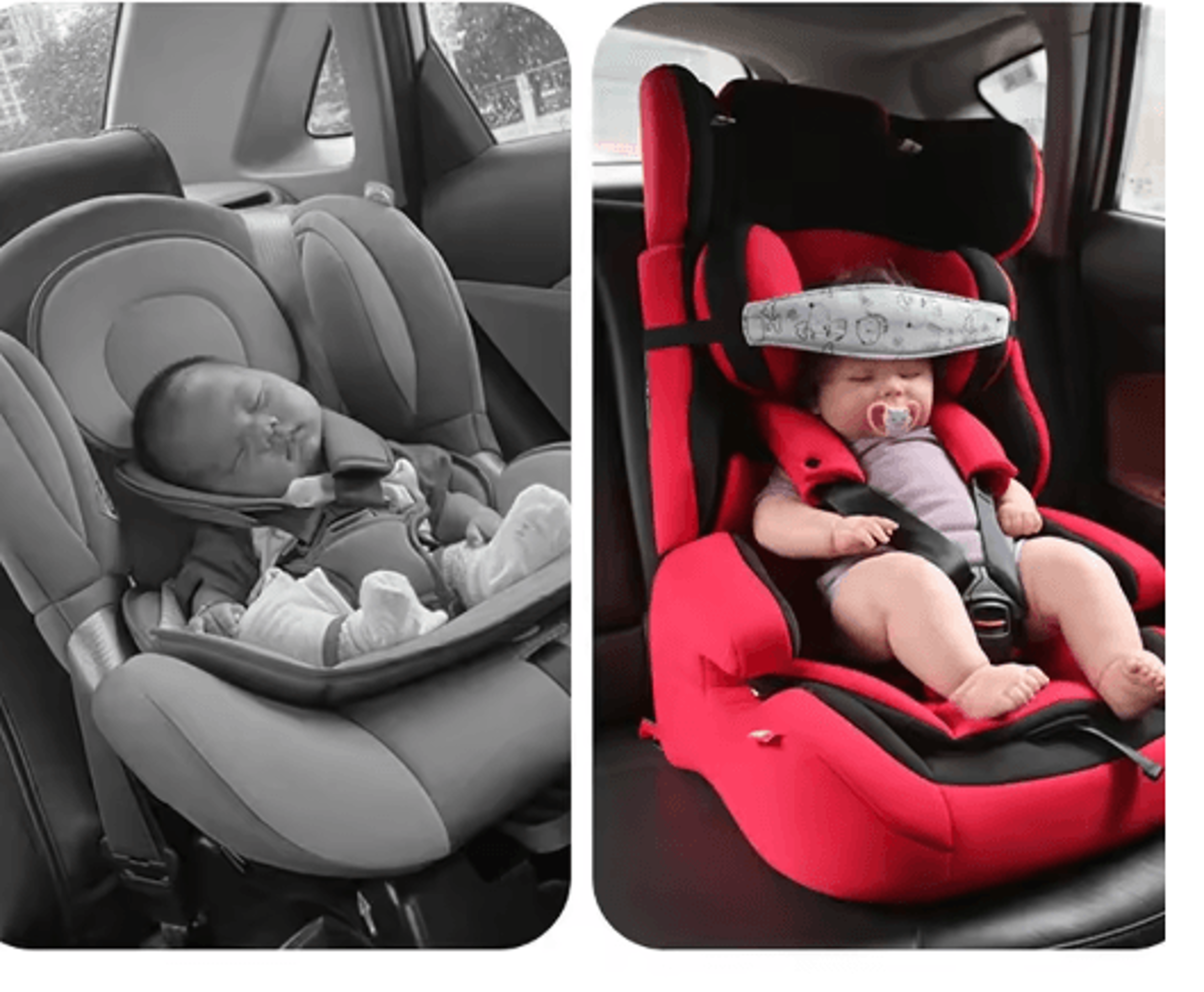 Baby Head Support Belt Adjustable Car Seat  Stroller Sleep Positioner 9