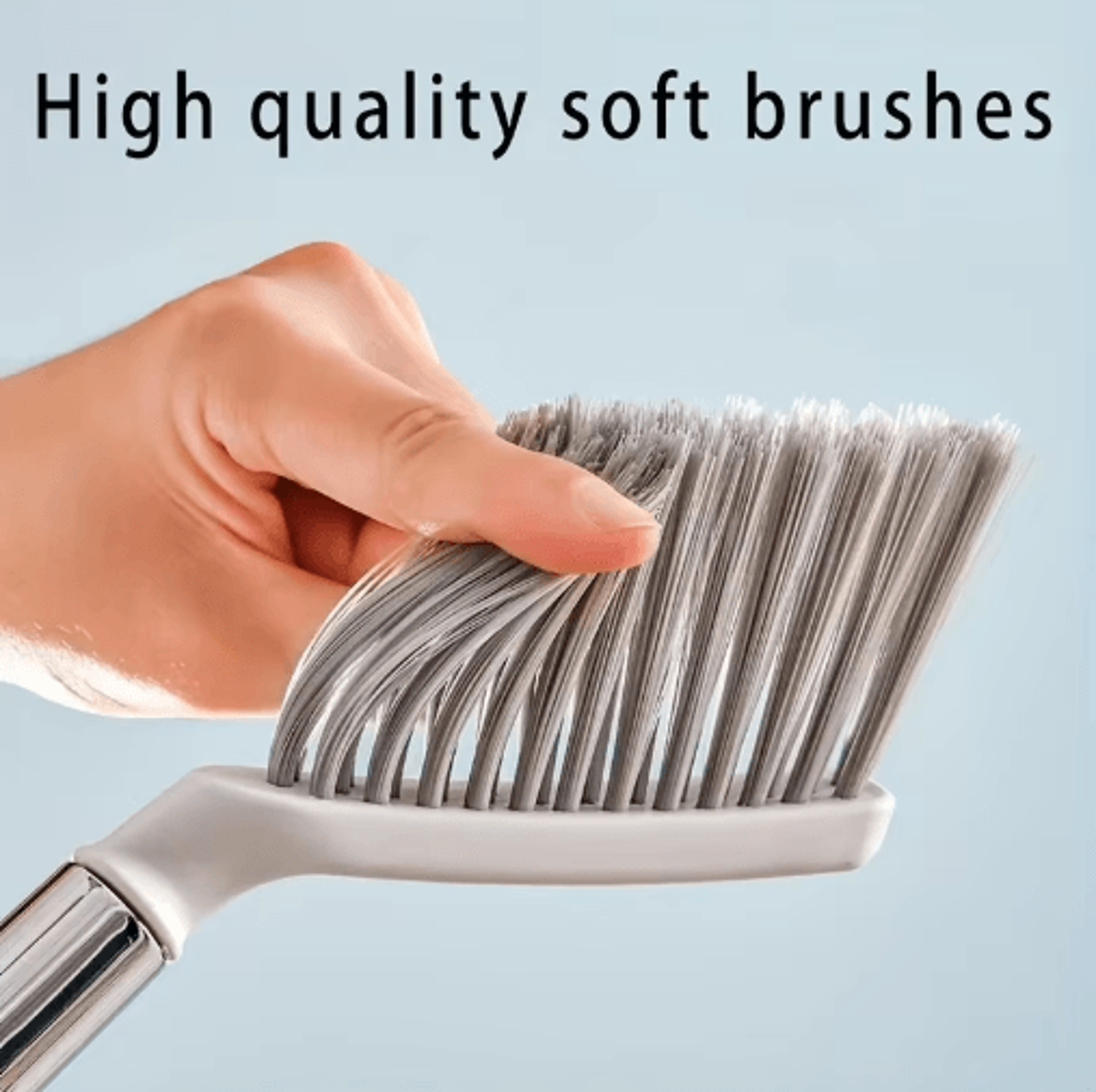 Mini Desk Broom Set Compact Desktop Cleaning Brush  Dustpan Kit 3