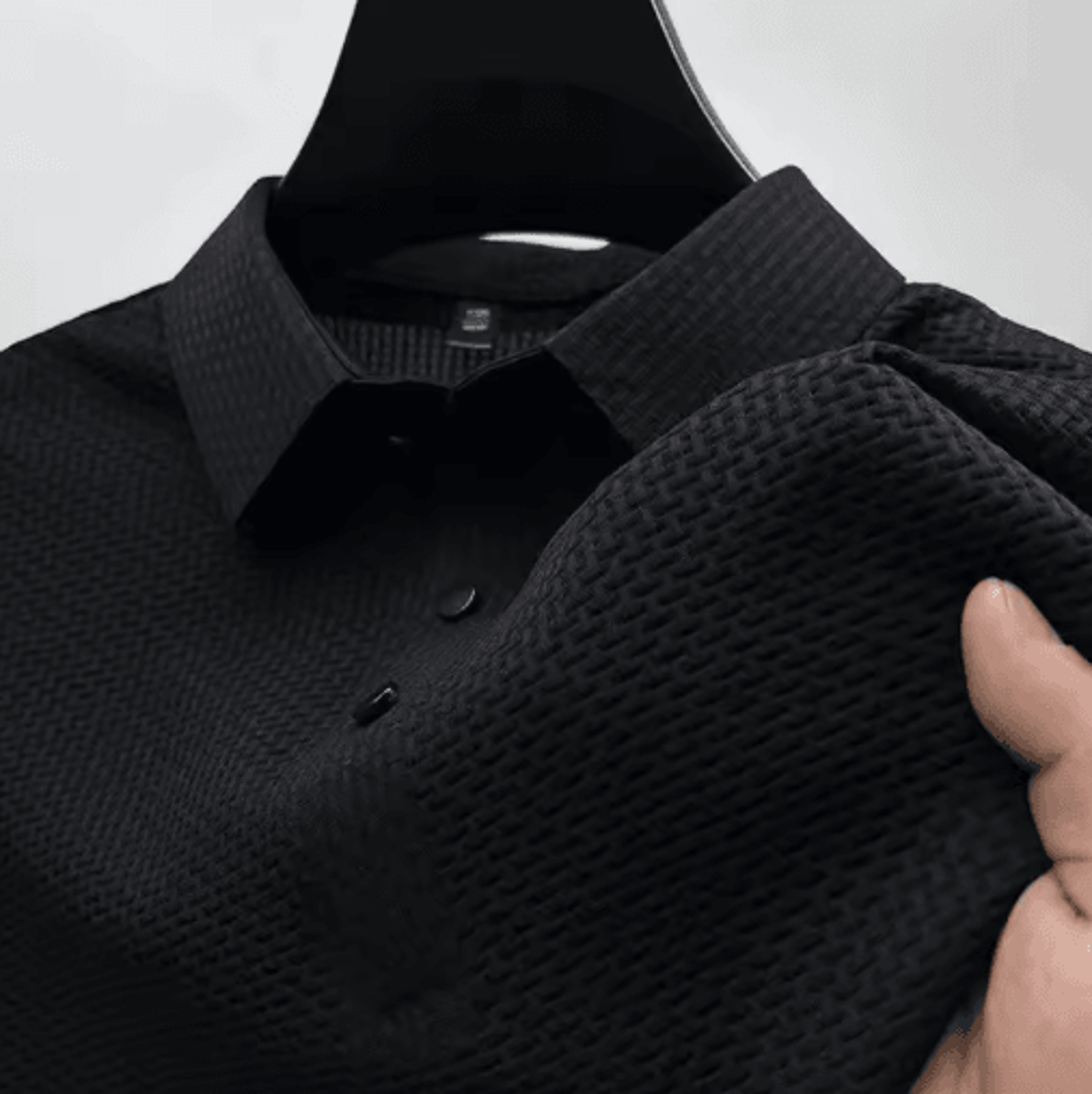 Mens Embroidered Polo Shirt Short Sleeve Business Casual Summer Top 5