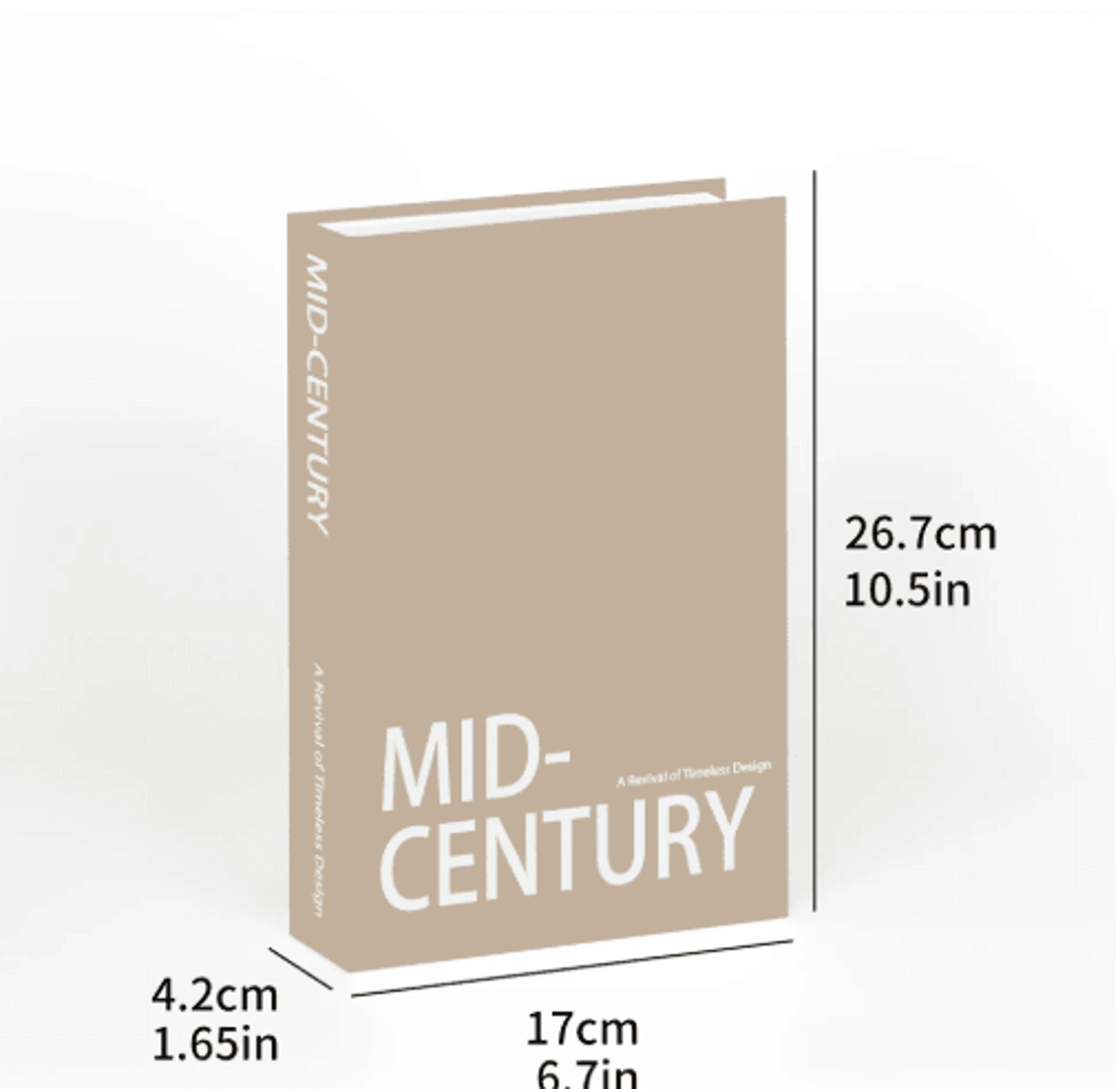 Decorative Fake Book Set  3pcs Minimalist Simulation Books For Home Styling 4