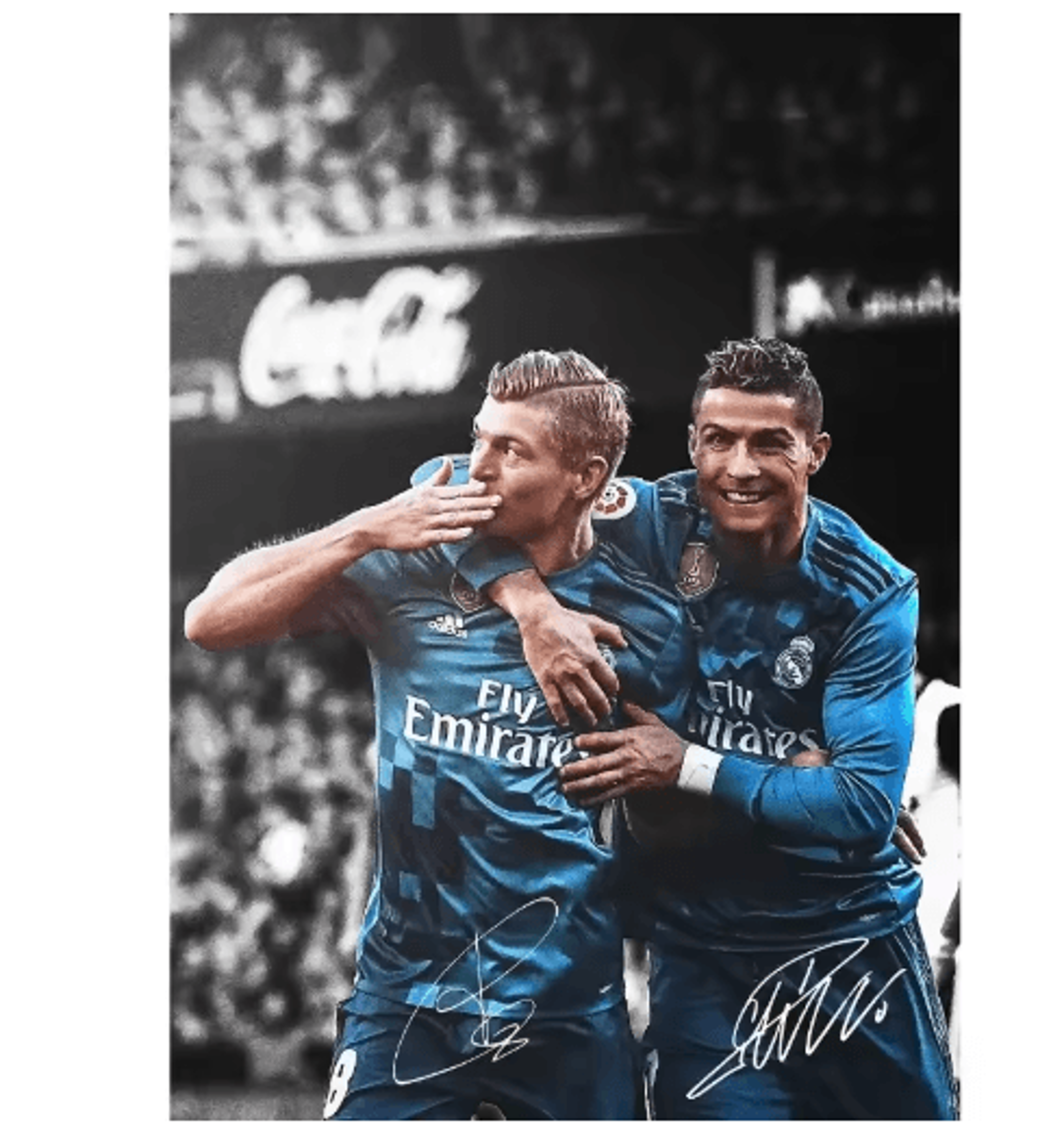 Modern Soccer Player Canvas Poster Football Wall Art Decor For Home 16