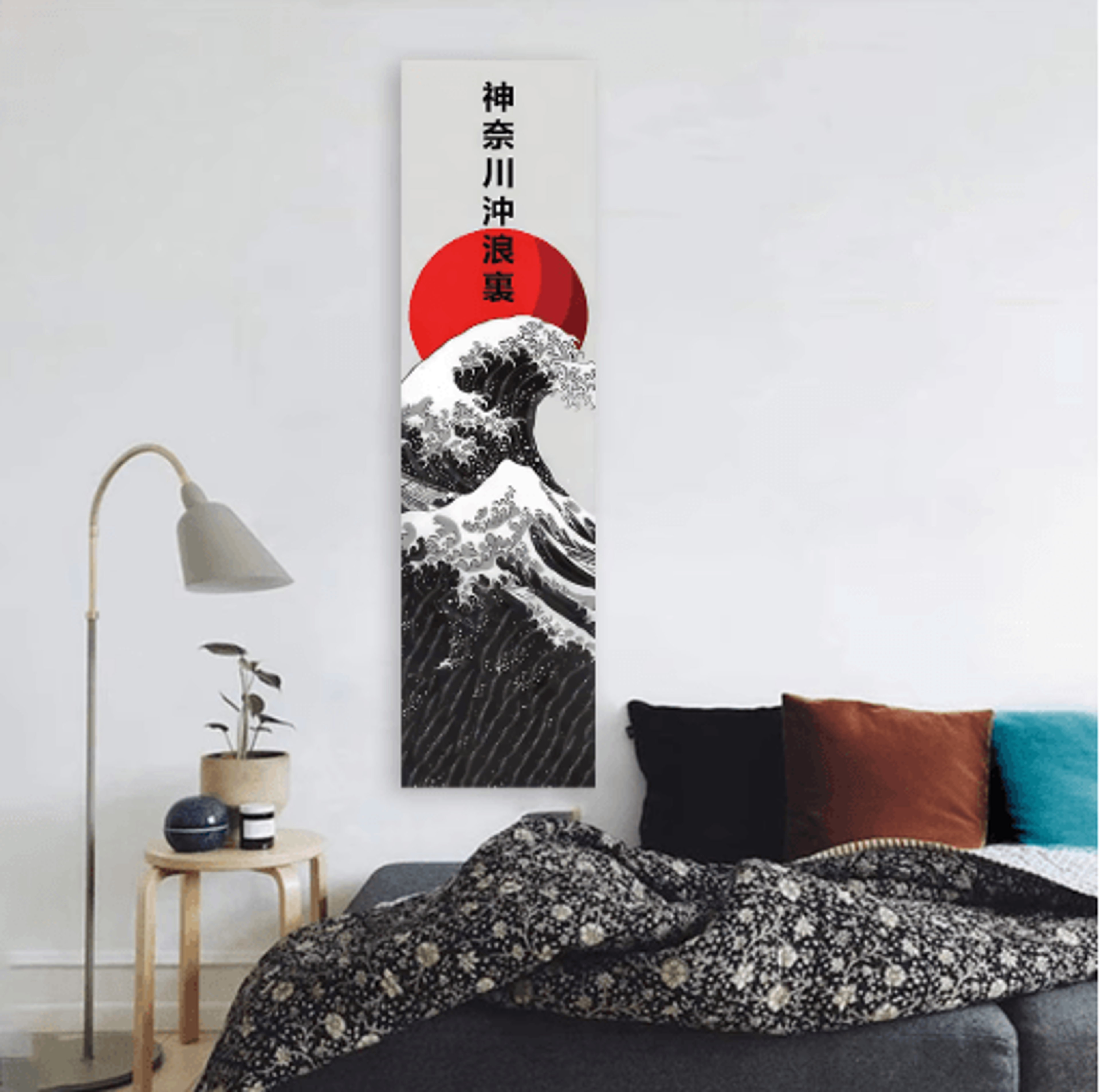 Great Wave Japanese Wave Tapestry Wall Hanging Decor 5