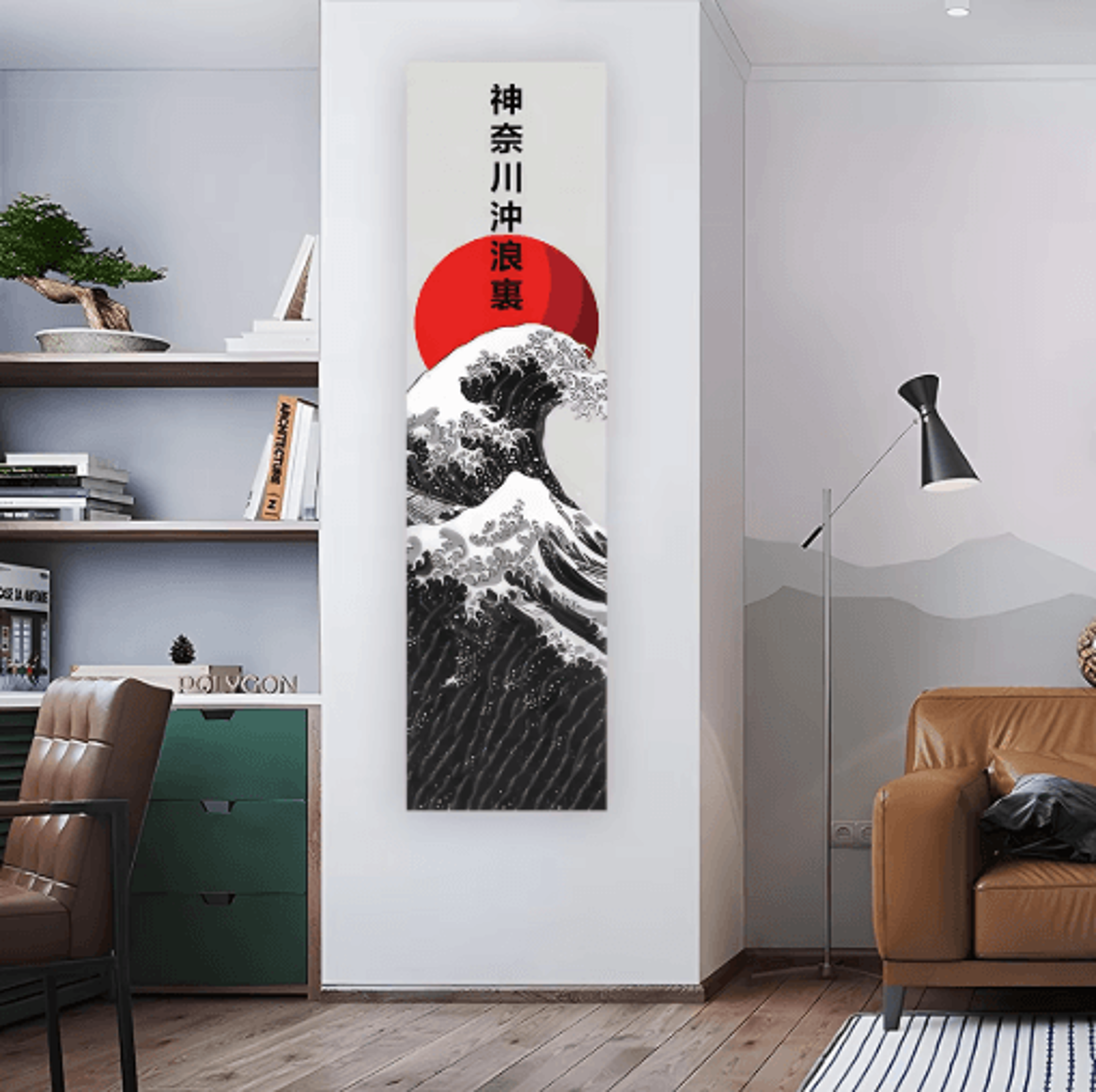 Great Wave Japanese Wave Tapestry Wall Hanging Decor 6