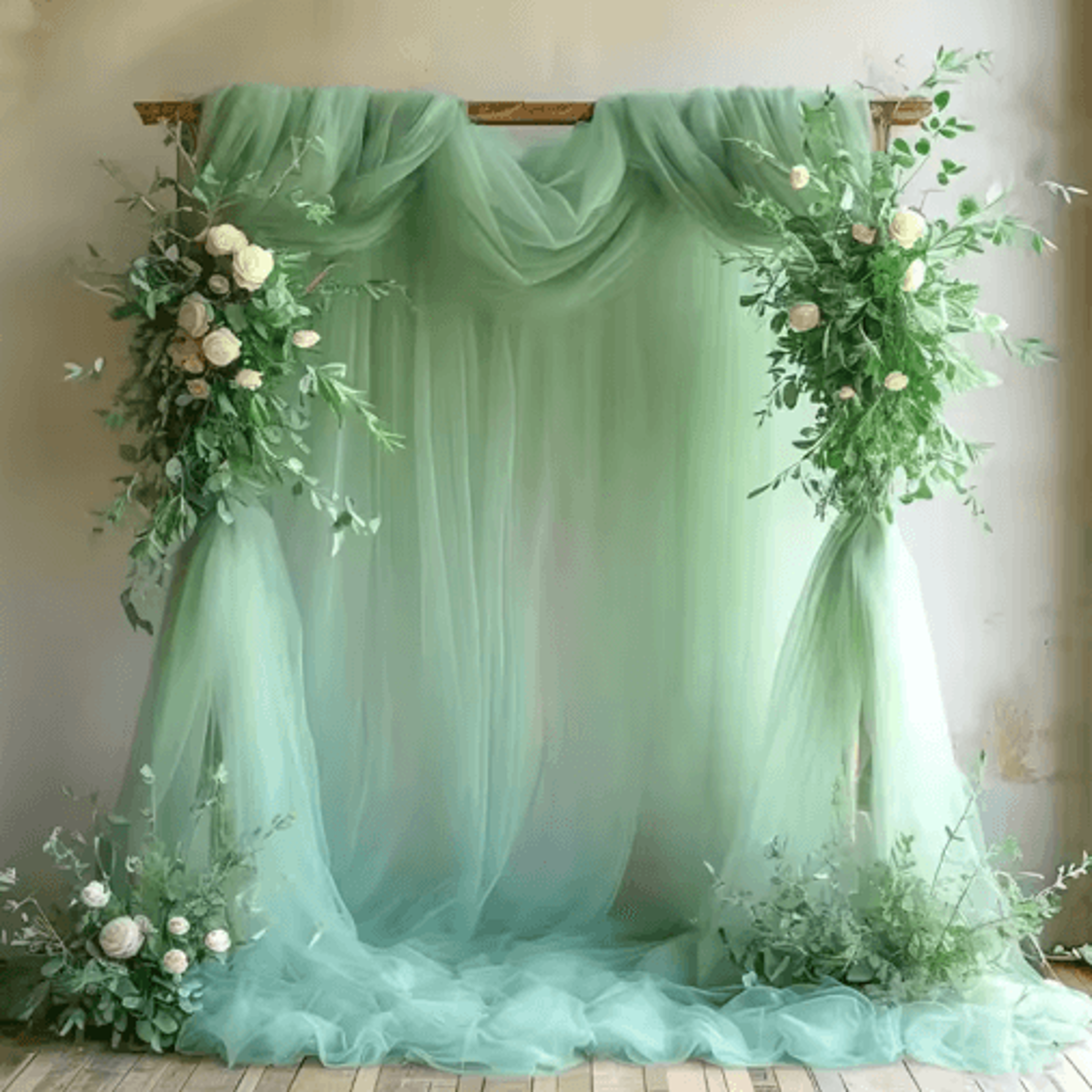 Sheer Gauze Table Runner For Weddings  Events Boho Table Decor And Arch Draping Fabric 1