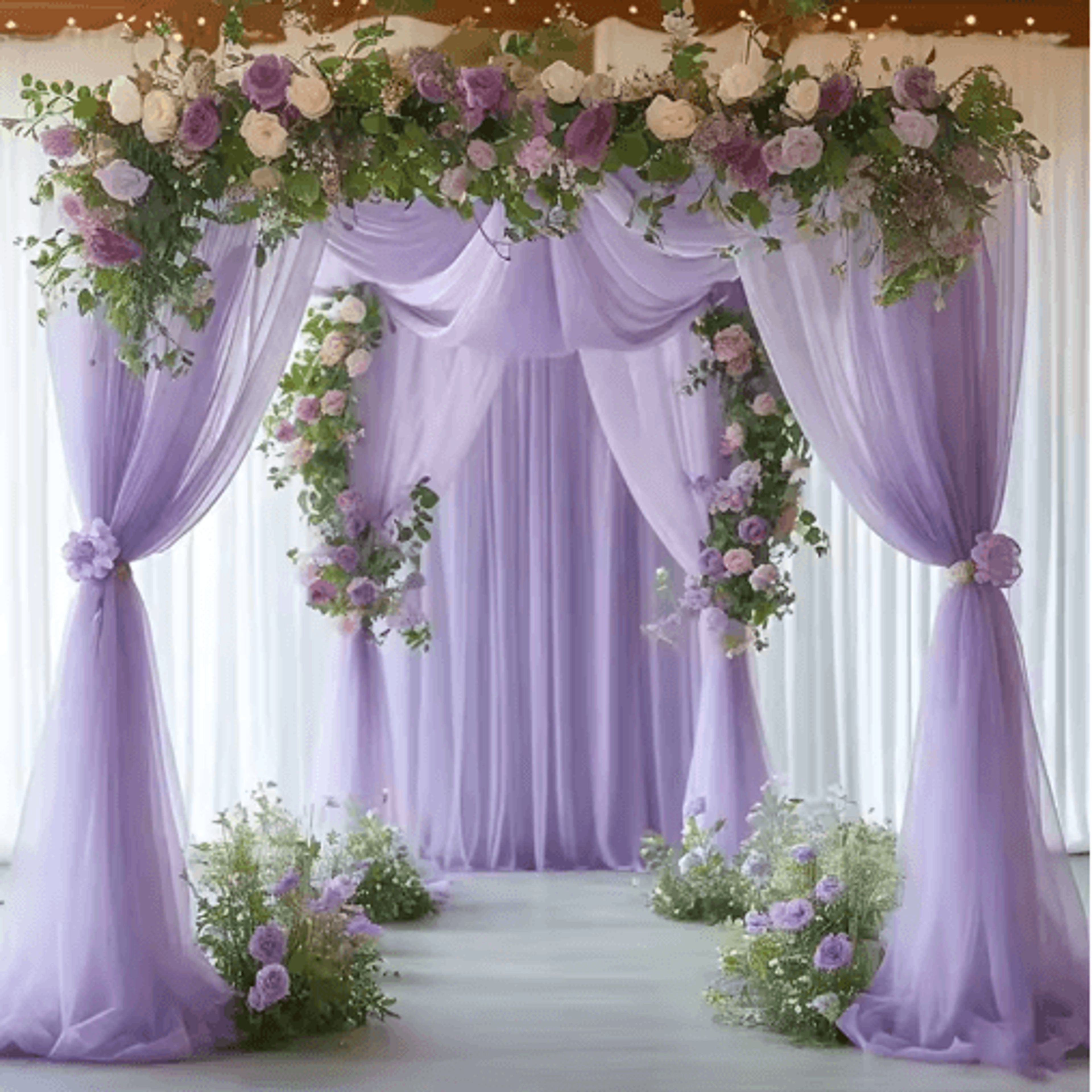 Sheer Gauze Table Runner For Weddings  Events Boho Table Decor And Arch Draping Fabric 5