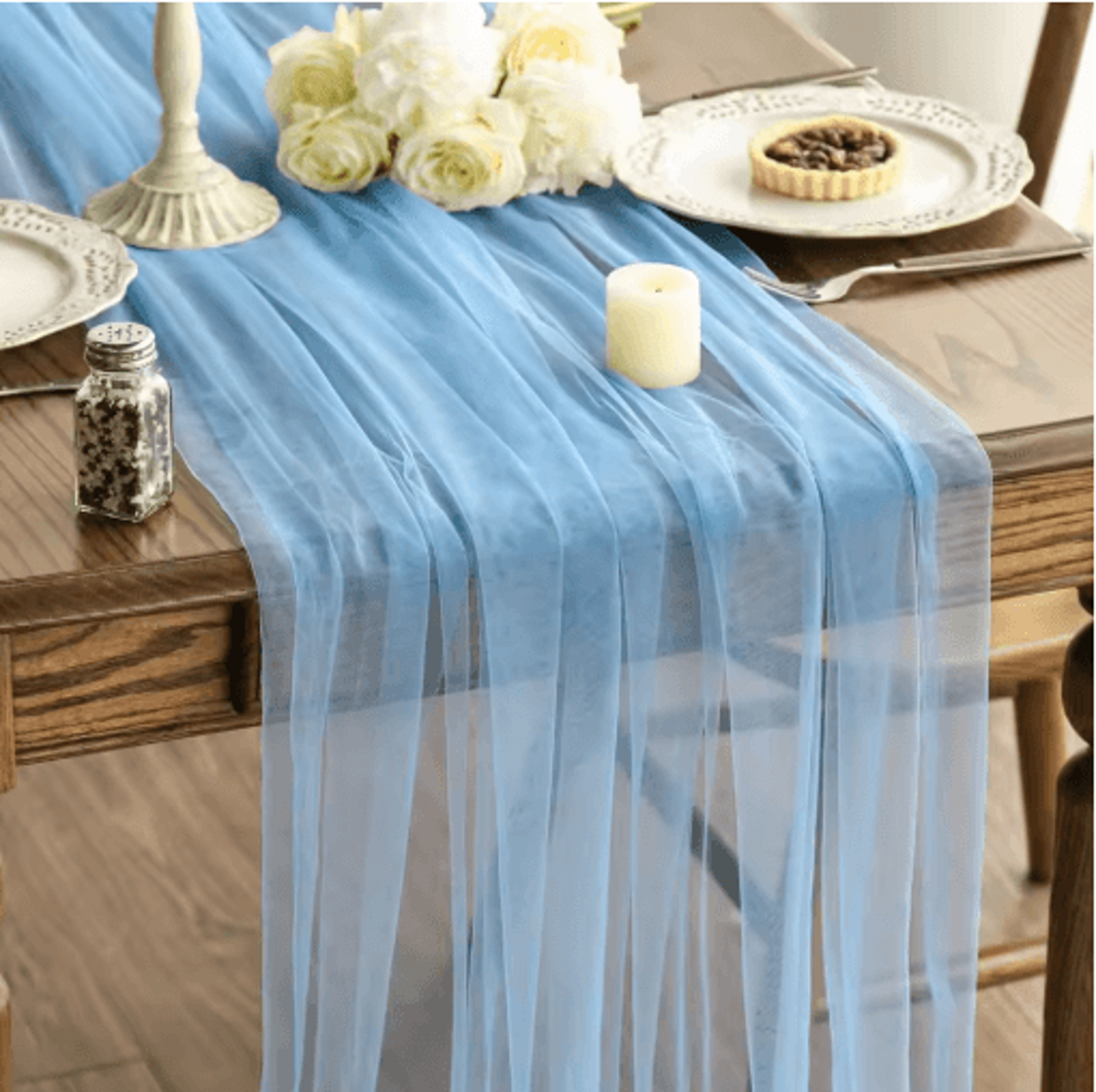Sheer Gauze Table Runner For Weddings  Events Boho Table Decor And Arch Draping Fabric 8