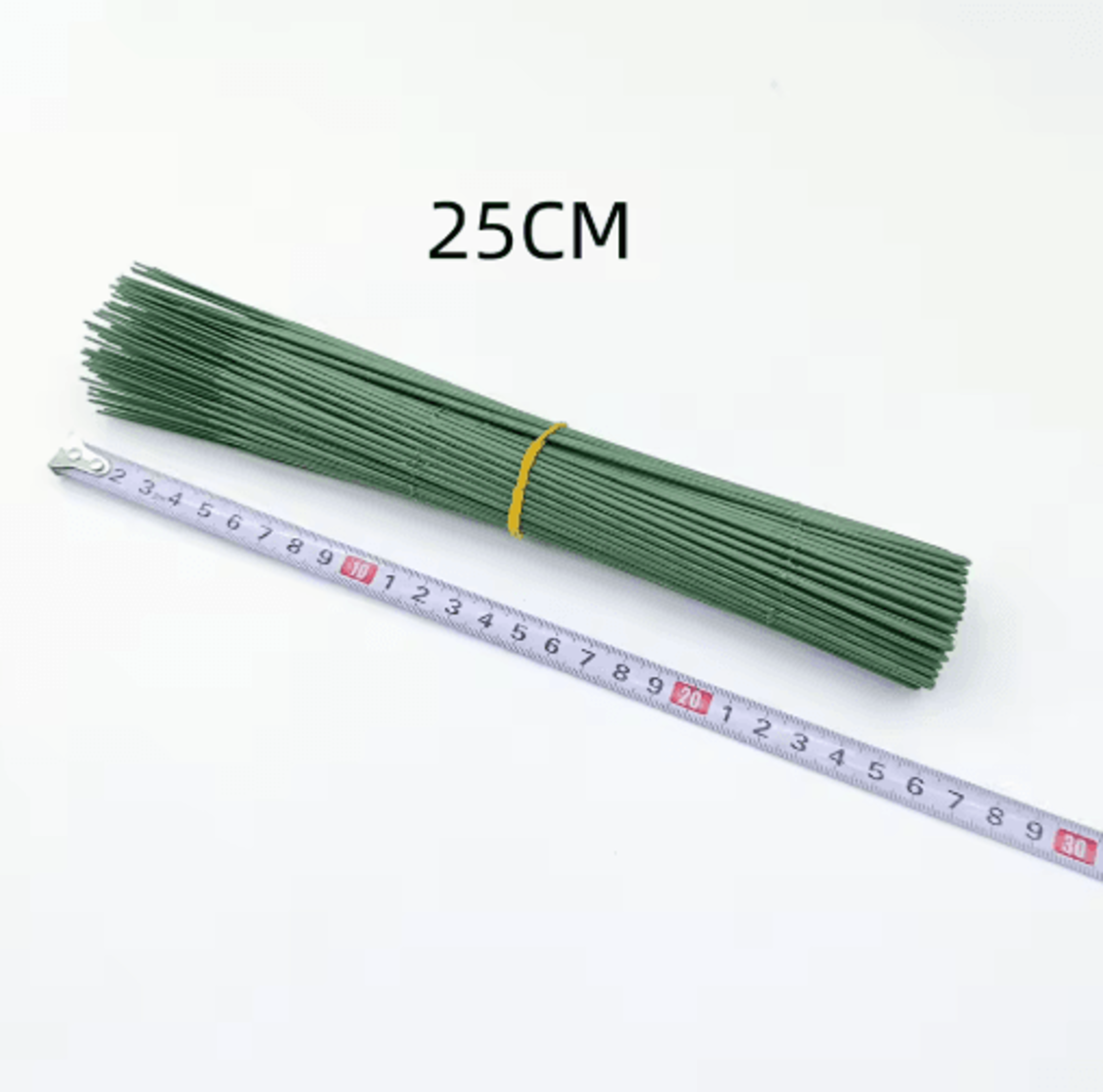 Artificial Flower Stems  100PCS Plastic DIY Floral Stems For Wedding  Craft Arrangements 3