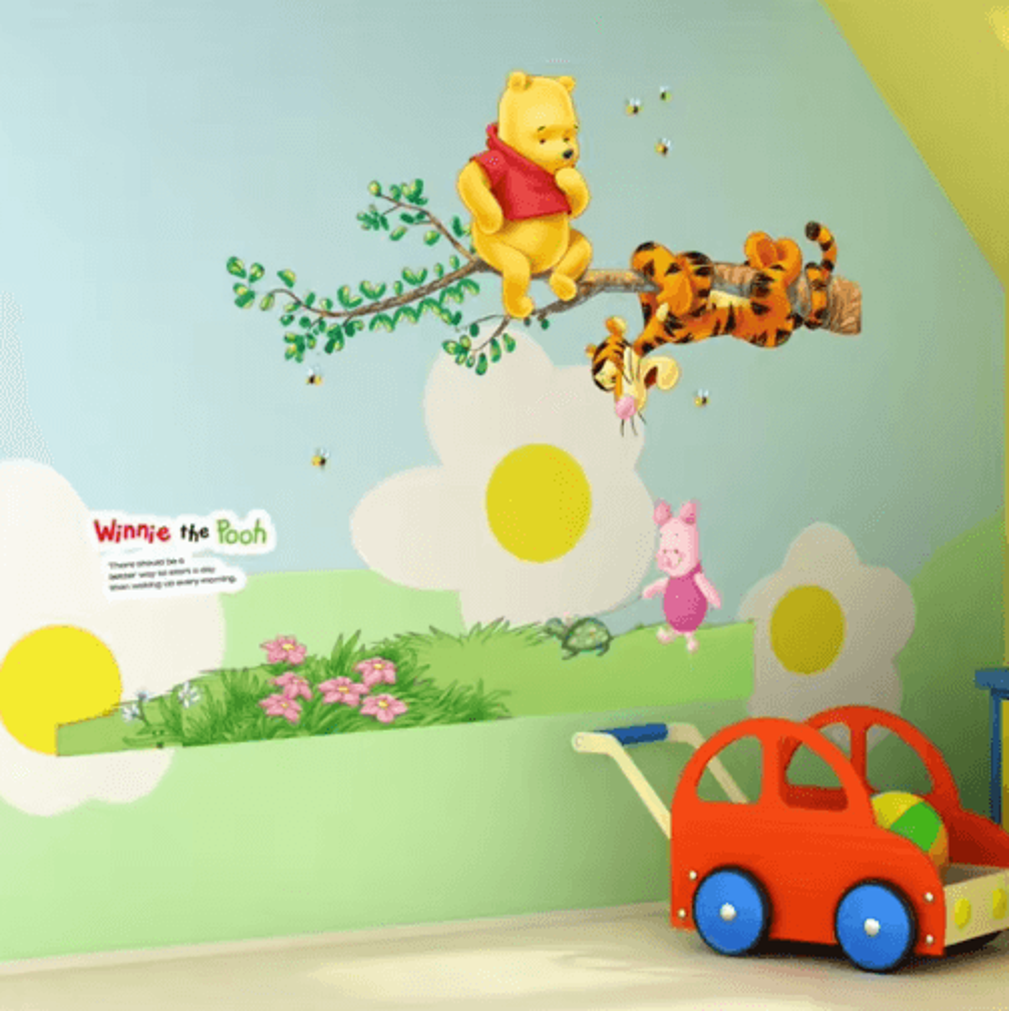 Winnie The Pooh Wall Sticker  Cute Cartoon Wall Decals For Kids Room  Nursery Decor 19