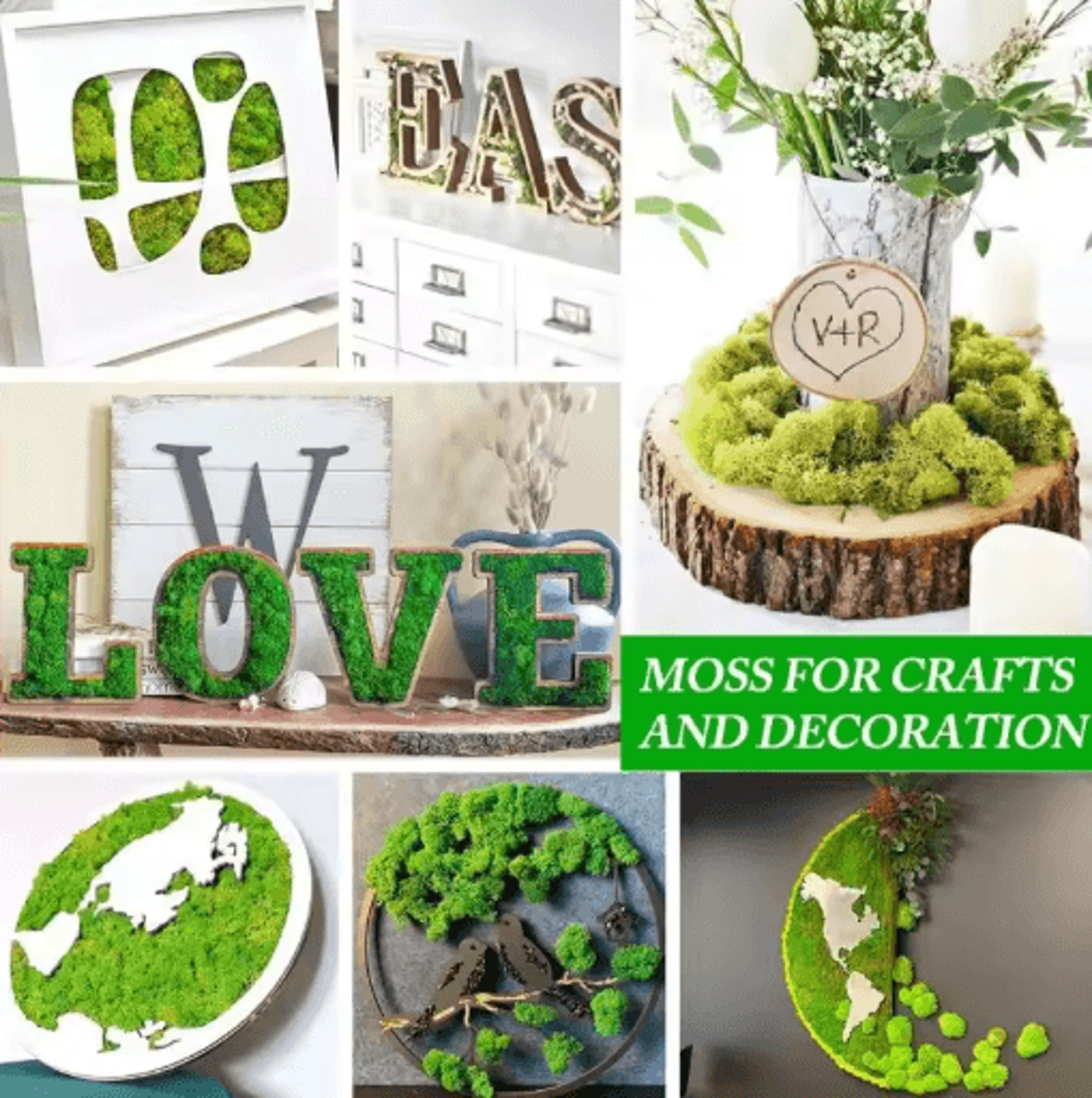 Artificial Moss Decor  Mini Landscape Fake Moss Grass For DIY Crafts  Home Decoration 0