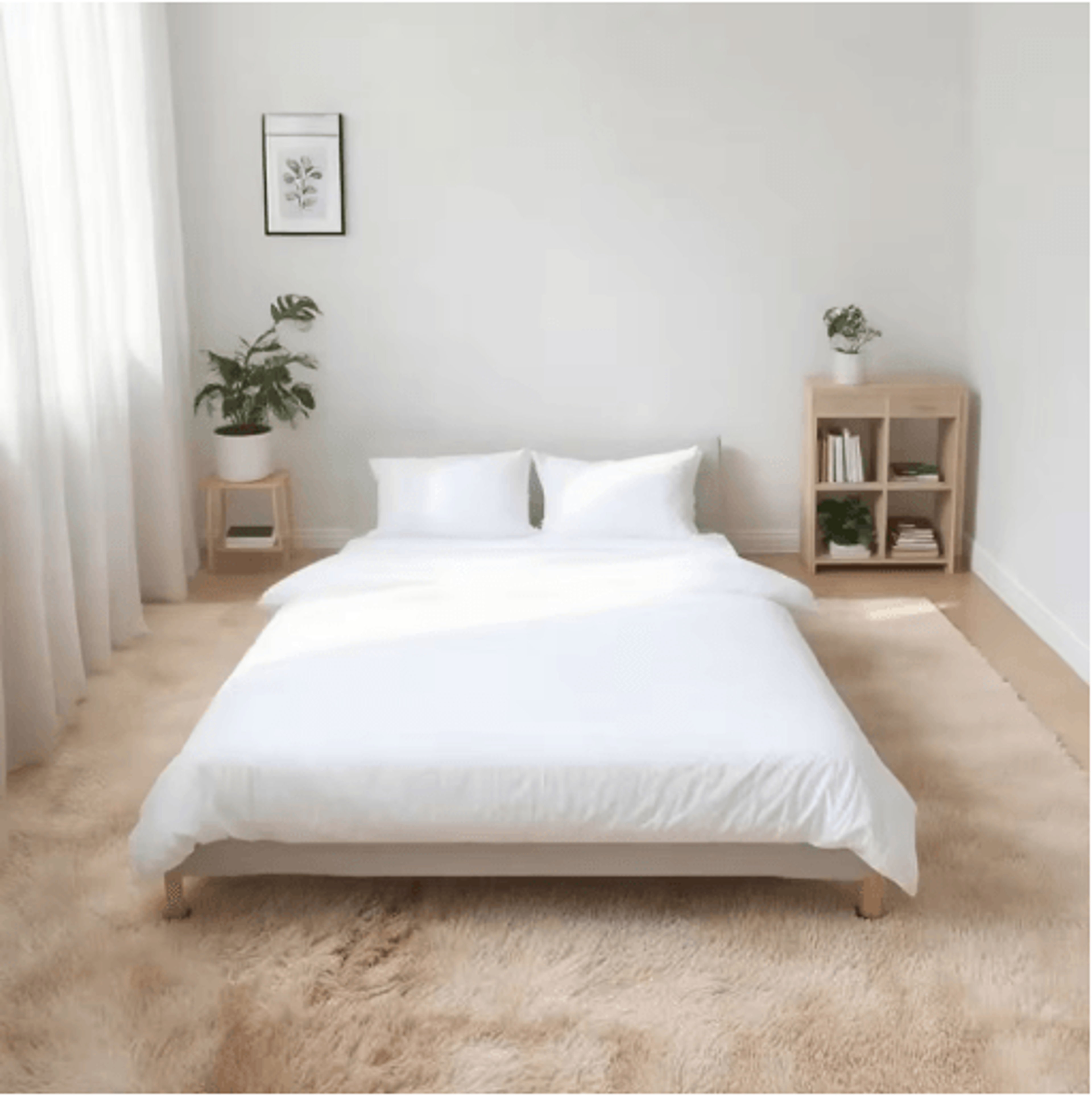 Super Soft Shaggy Gray Area Rug Fluffy Non Slip Carpet For Bedroom  Living Room 3