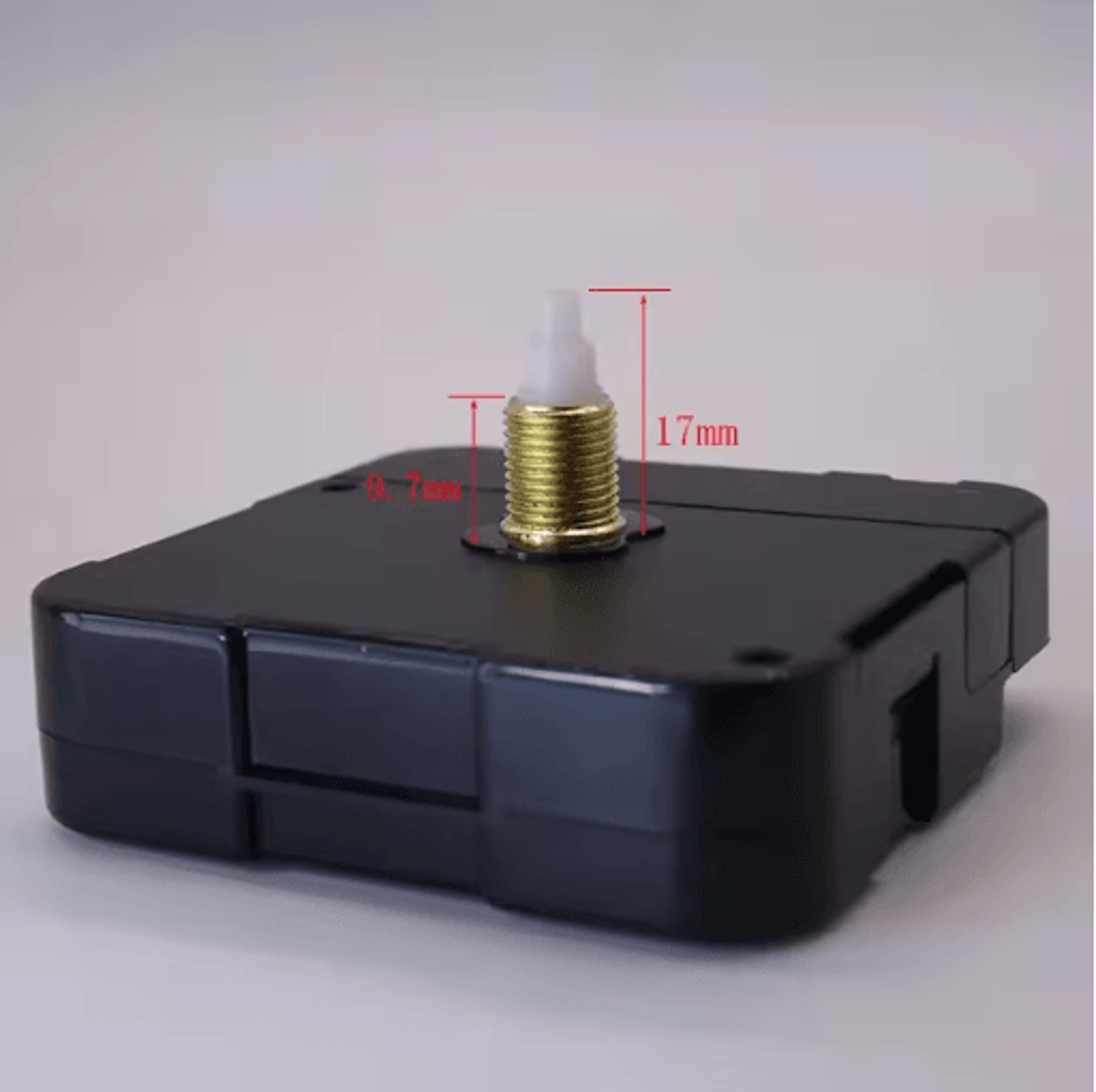 Silent Quartz Clock Mechanism Kit DIY Wall Clock Movement With Long Shaft 31mm 6