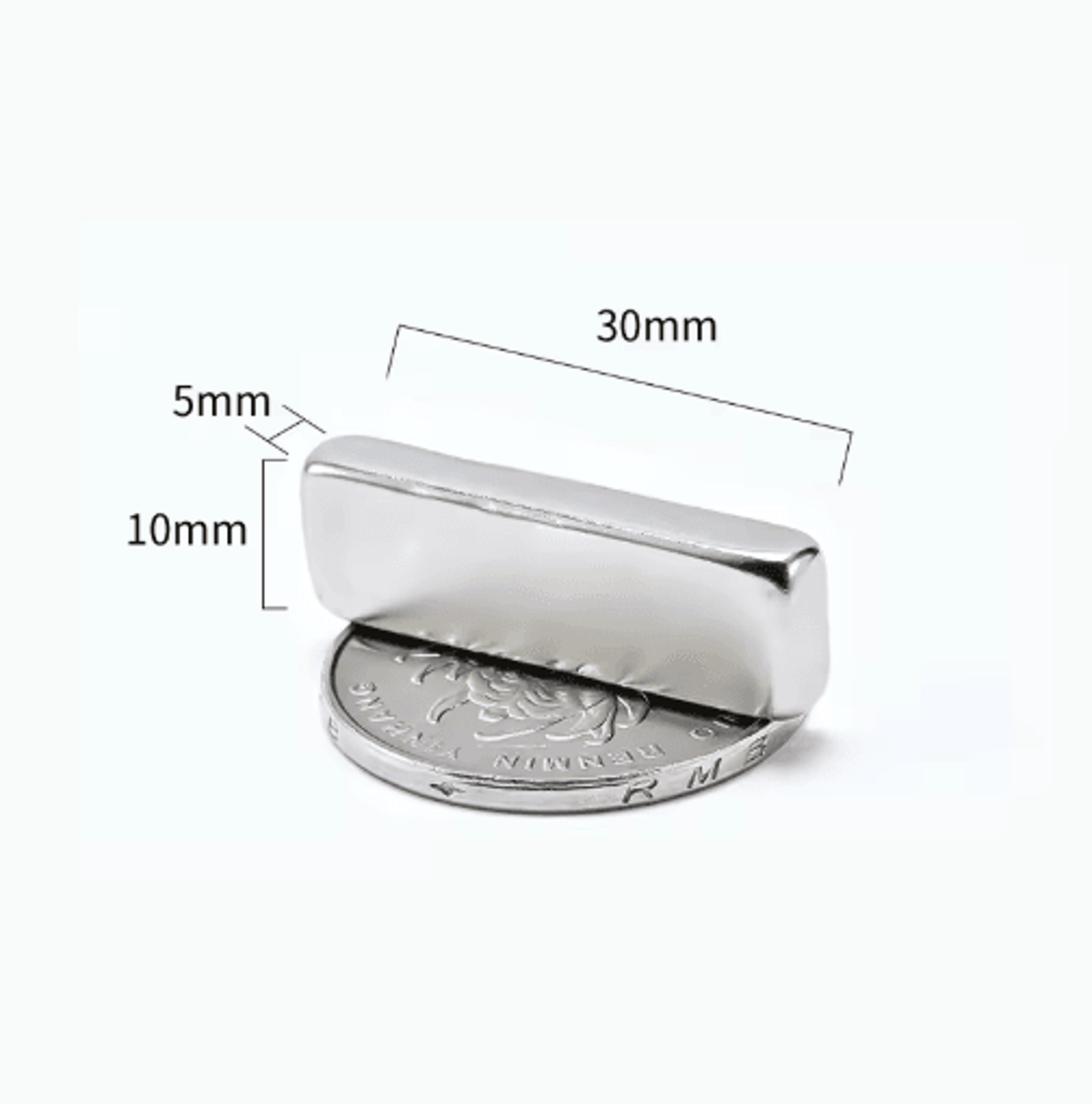 N52 Neodymium Square Magnets Heavy Duty Strong Magnetic Blocks N10pcs 16