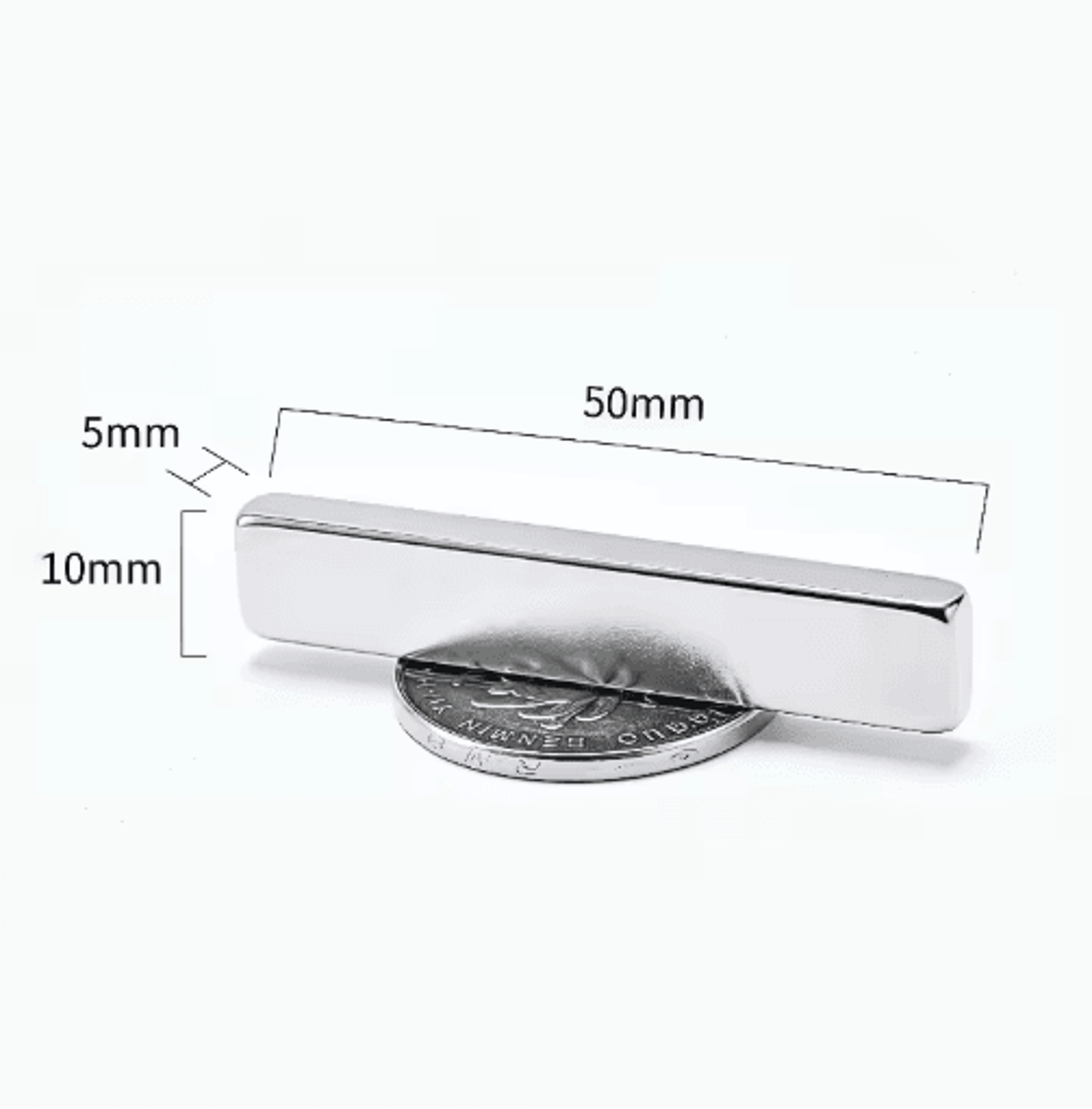 N52 Neodymium Square Magnets Heavy Duty Strong Magnetic Blocks N10pcs 2