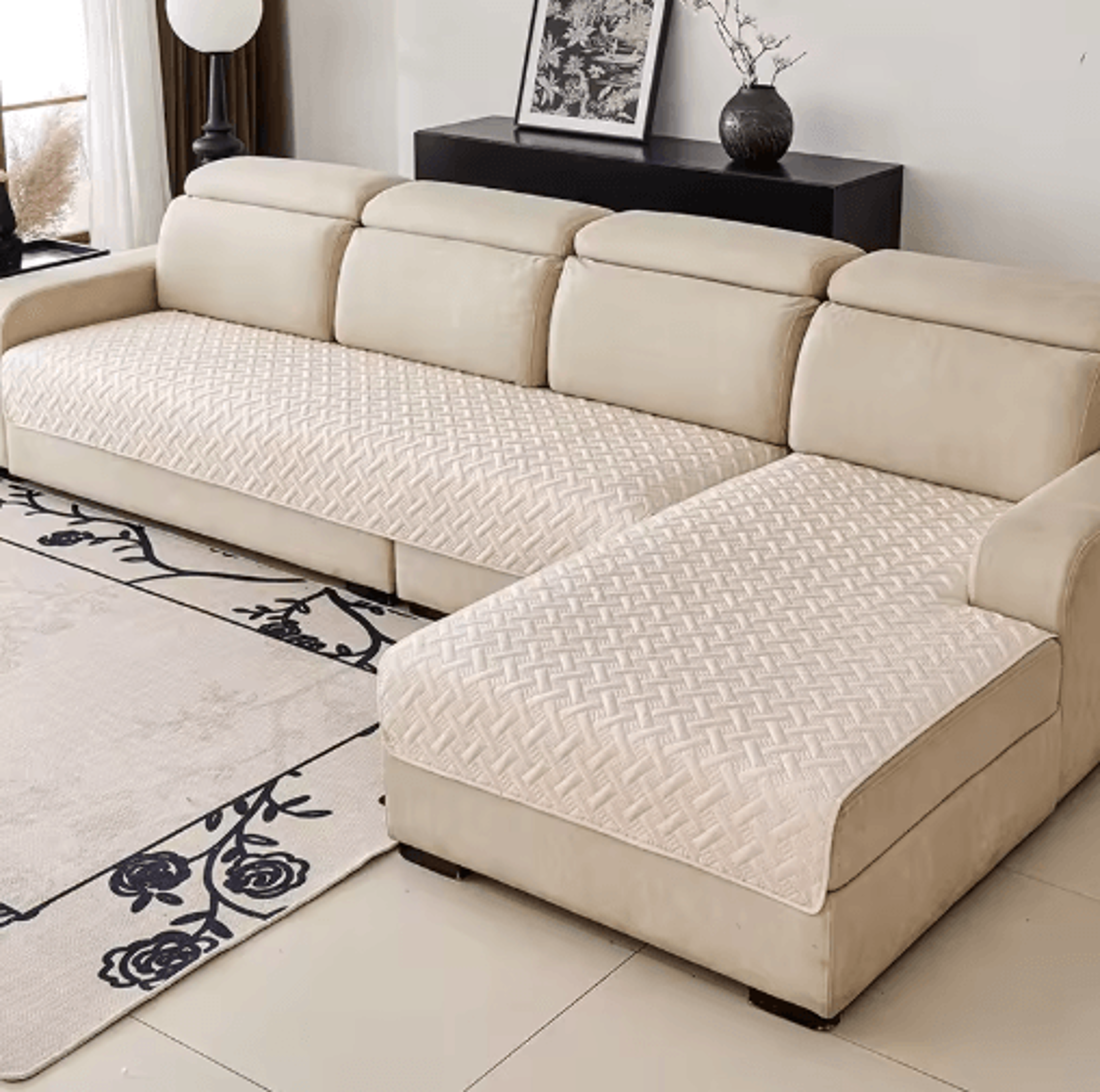 Waterproof Sofa Cover Pet Couch Protector  ScratchProof Washable Slipcover 4