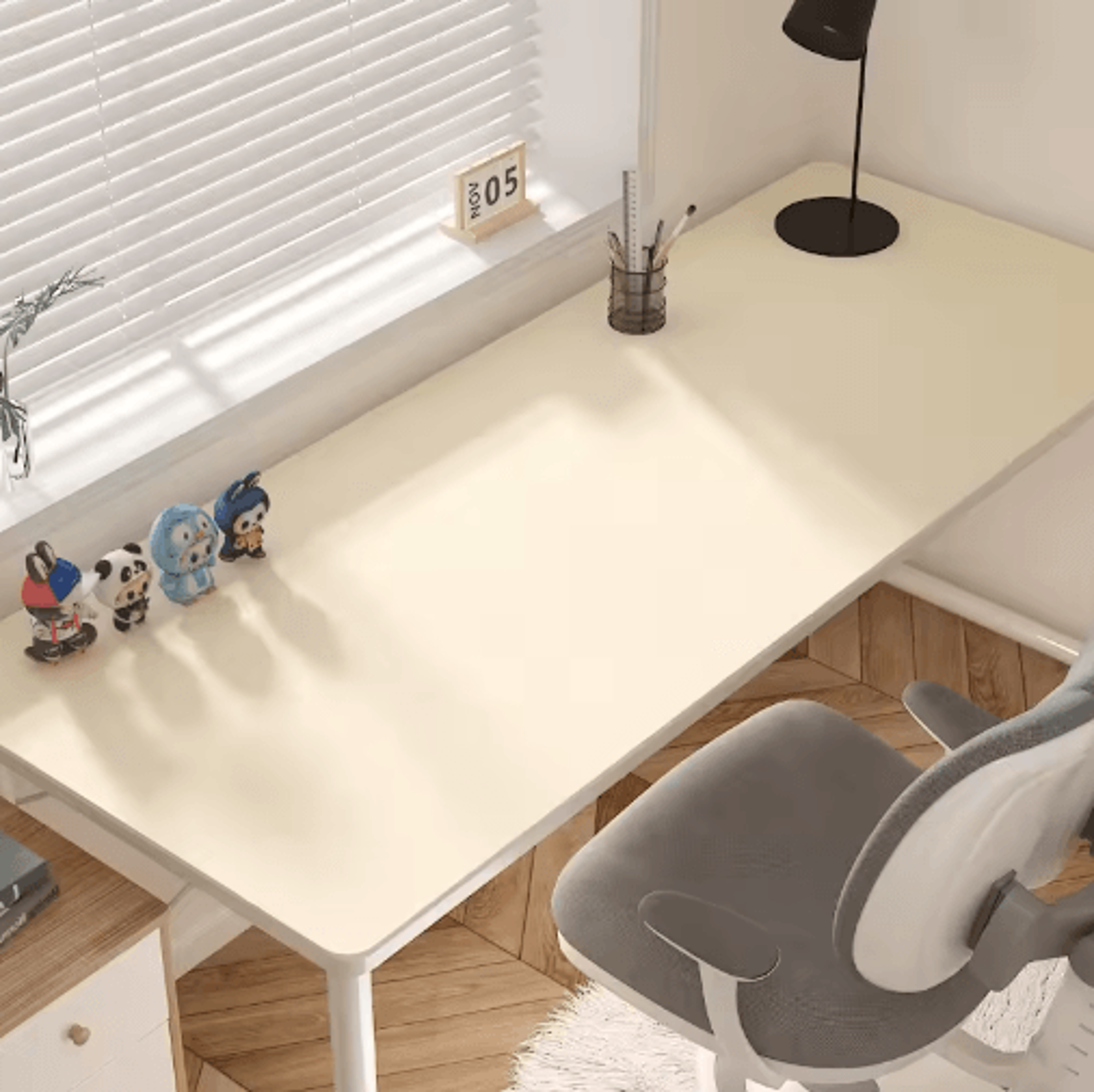 Large Heat Resistant Waterproof Table Mat  OilProof Kitchen  Desk Protector 5