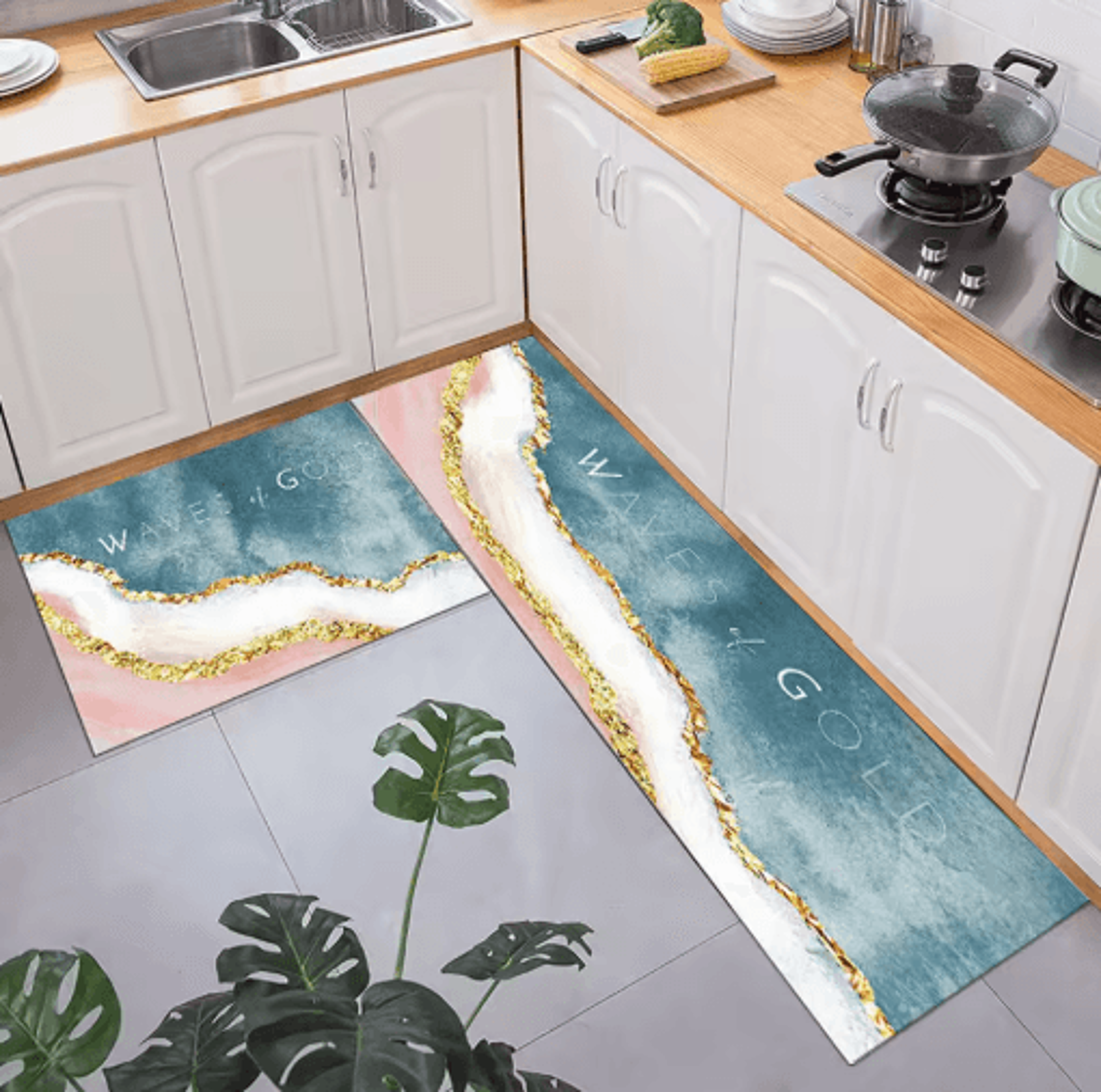 Soft Washable NonSlip Floor Mat Long Kitchen Hallway  Bedside Area Rug 18