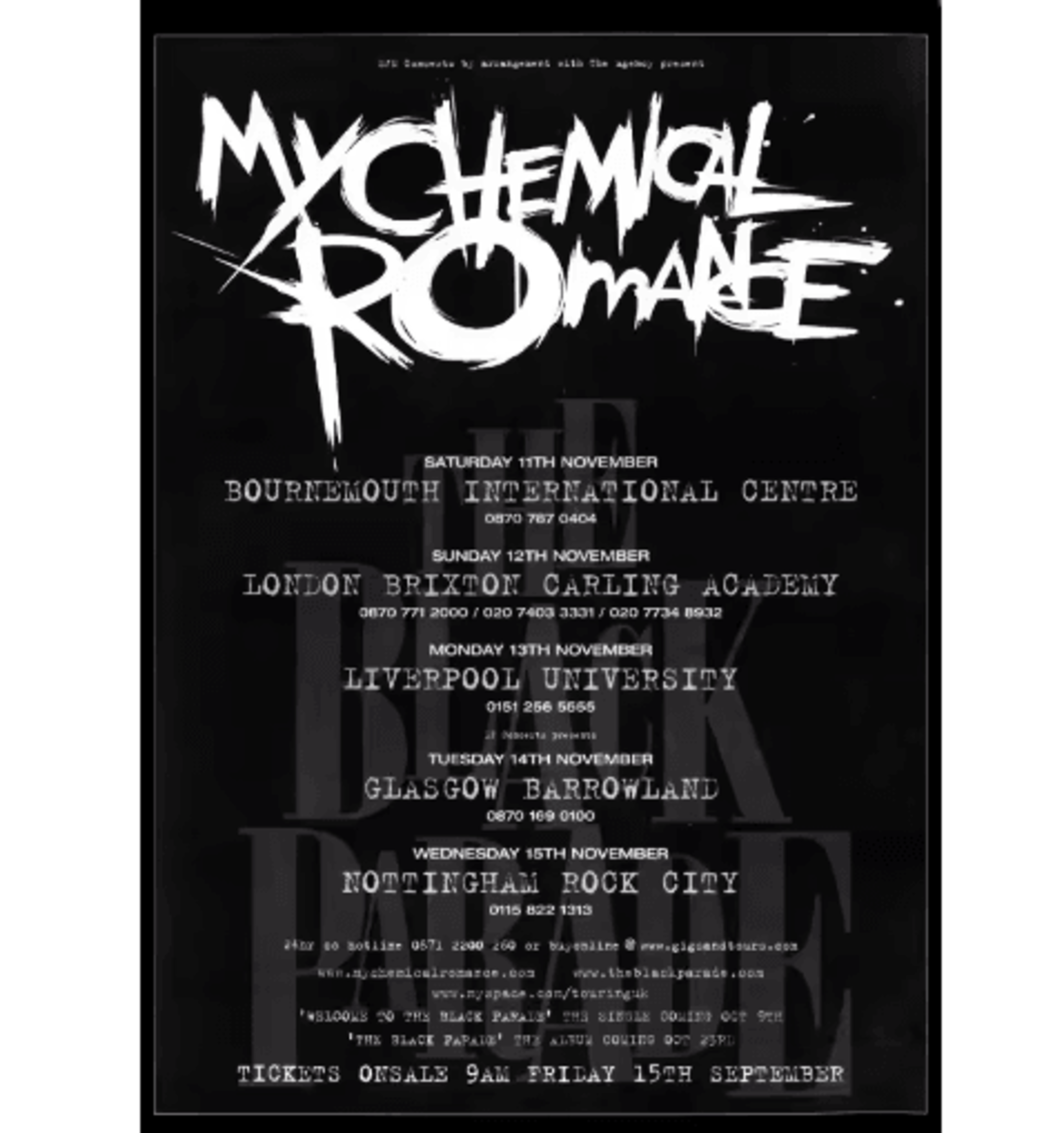 My Chemical Romance Canvas Poster  MCR Rock Band Wall Art For Emo Music Room Decor 7
