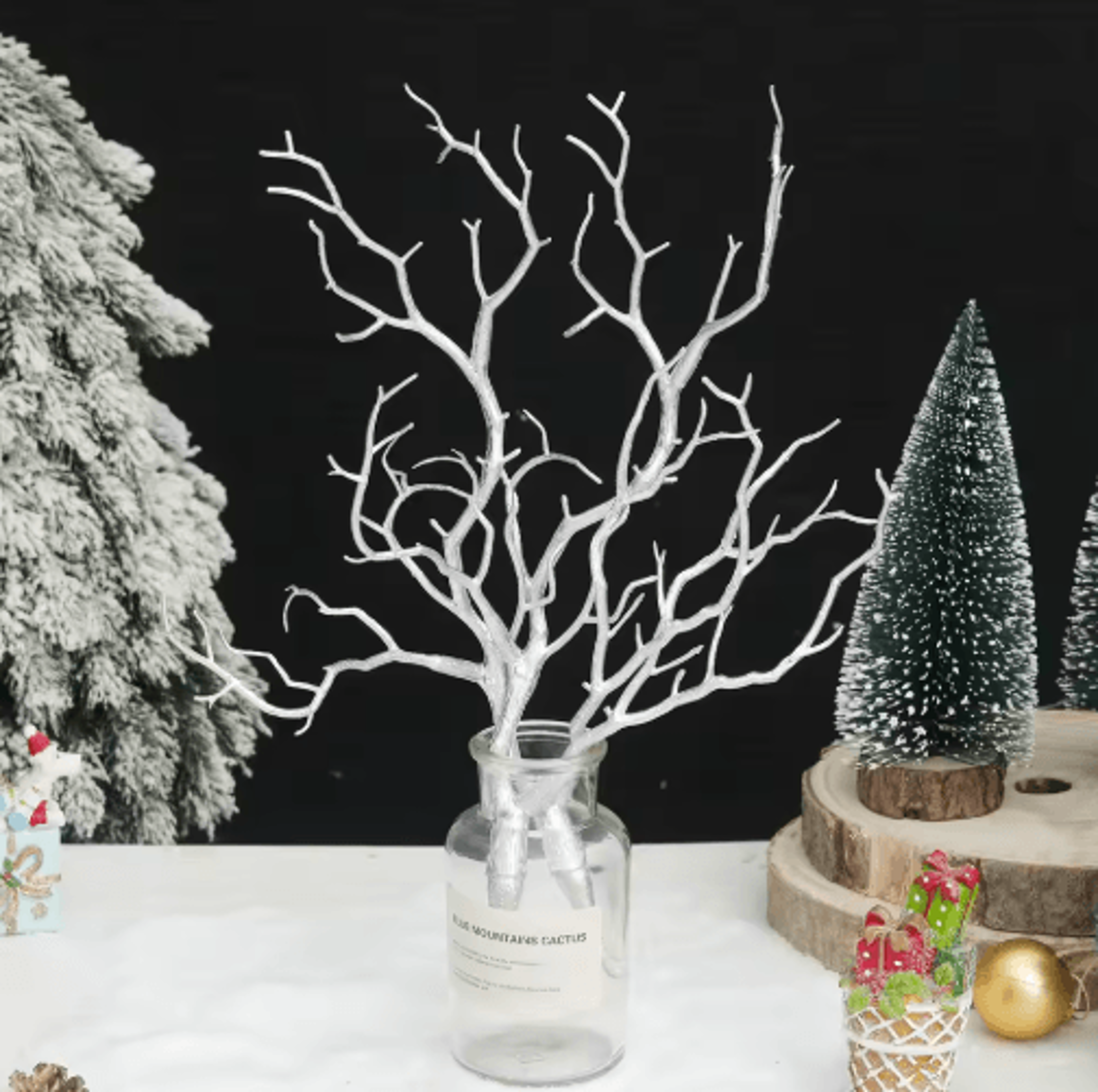 Artificial Antler Branch Decor  Rustic Winter Tree Stems For Wedding  Home Table Styling 9