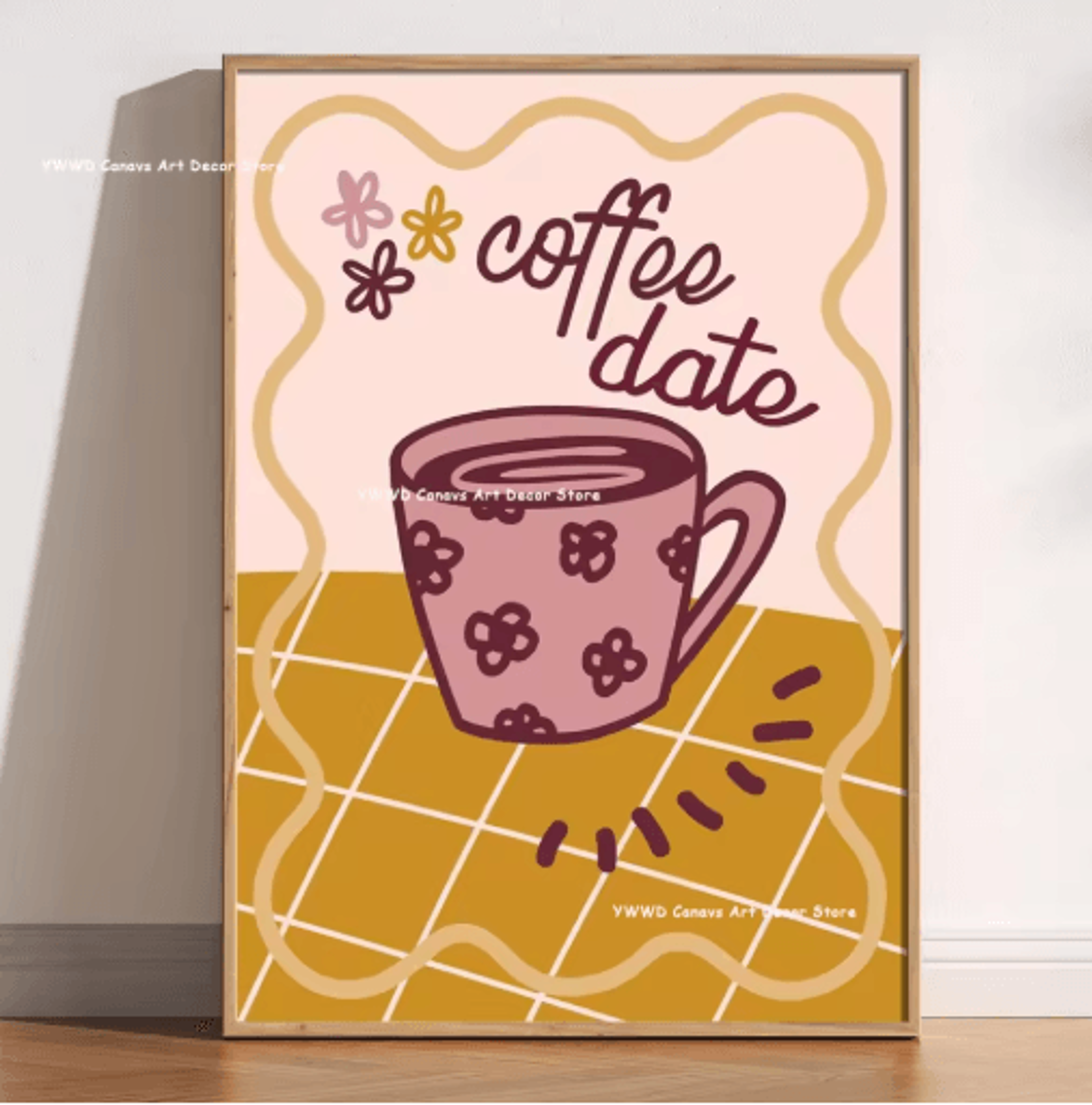 Buongiorno Espresso Canvas Wall Art Modern Coffee Kitchen Decor Print 8