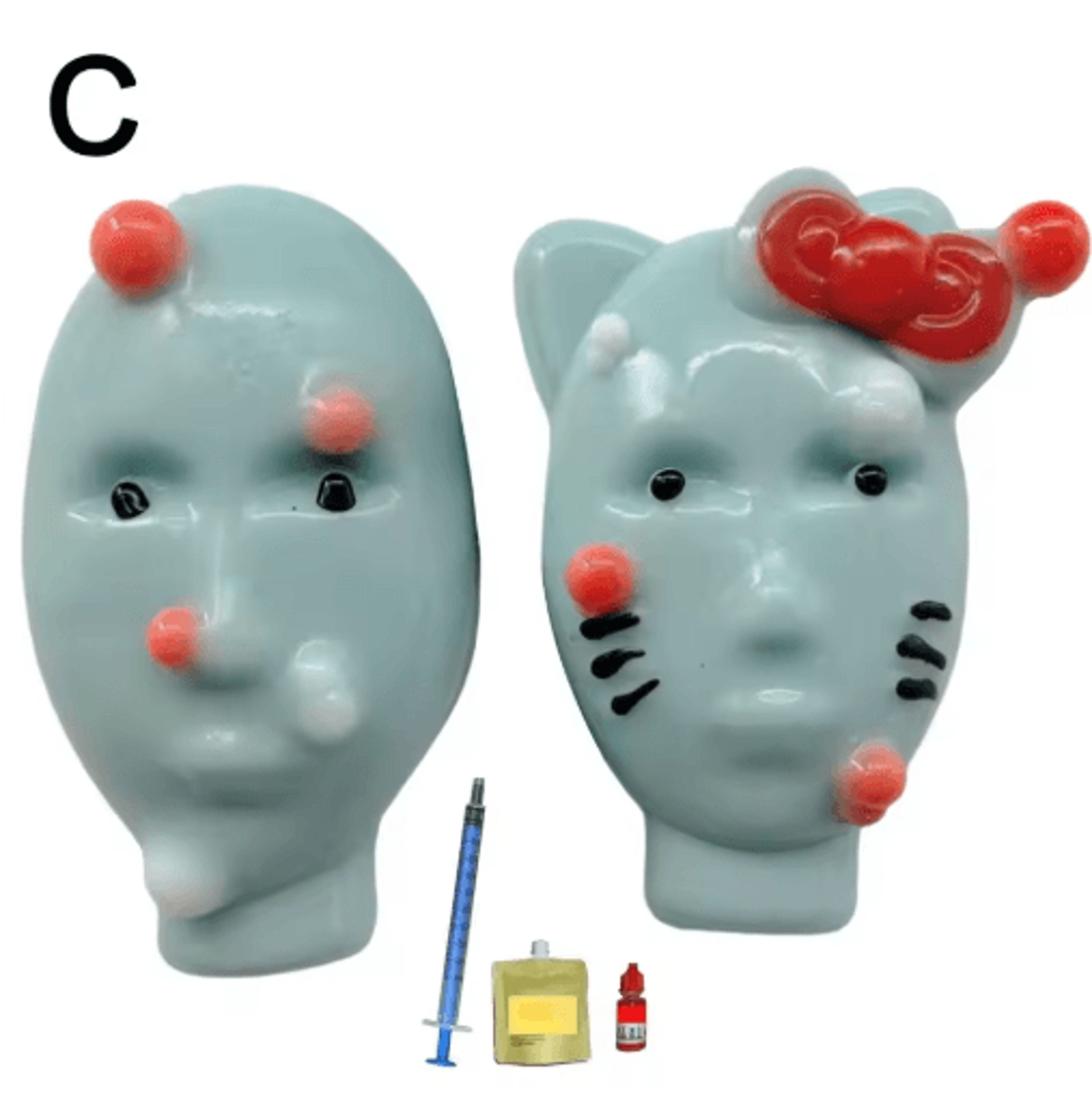 Reusable Pimple Popper Stress Relief Toy Funny Acne Decompression Fidget Gift Set 5