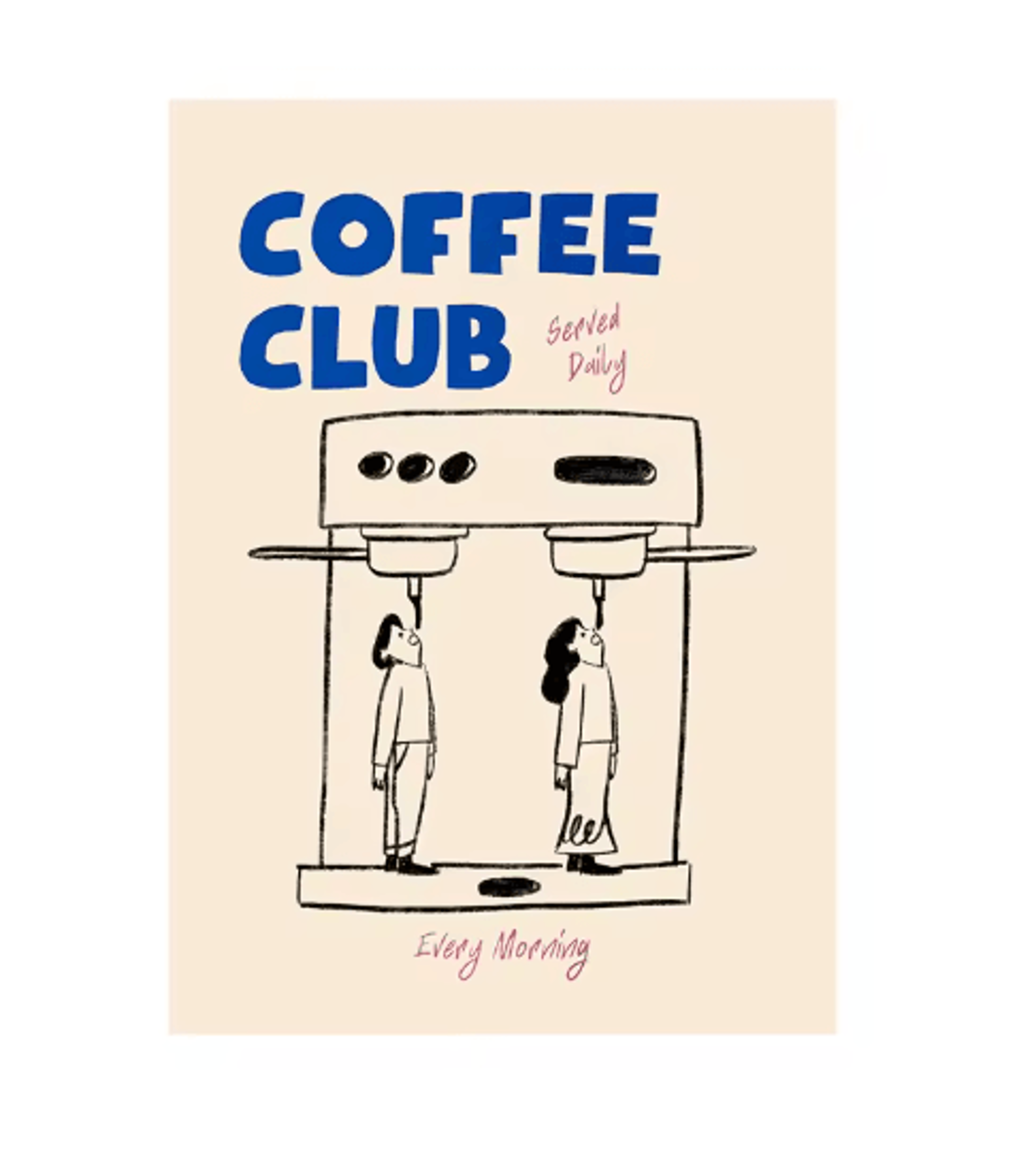 Coffee Diver Canvas Wall Art Trendy Coffee Lover Kitchen Poster Print 16