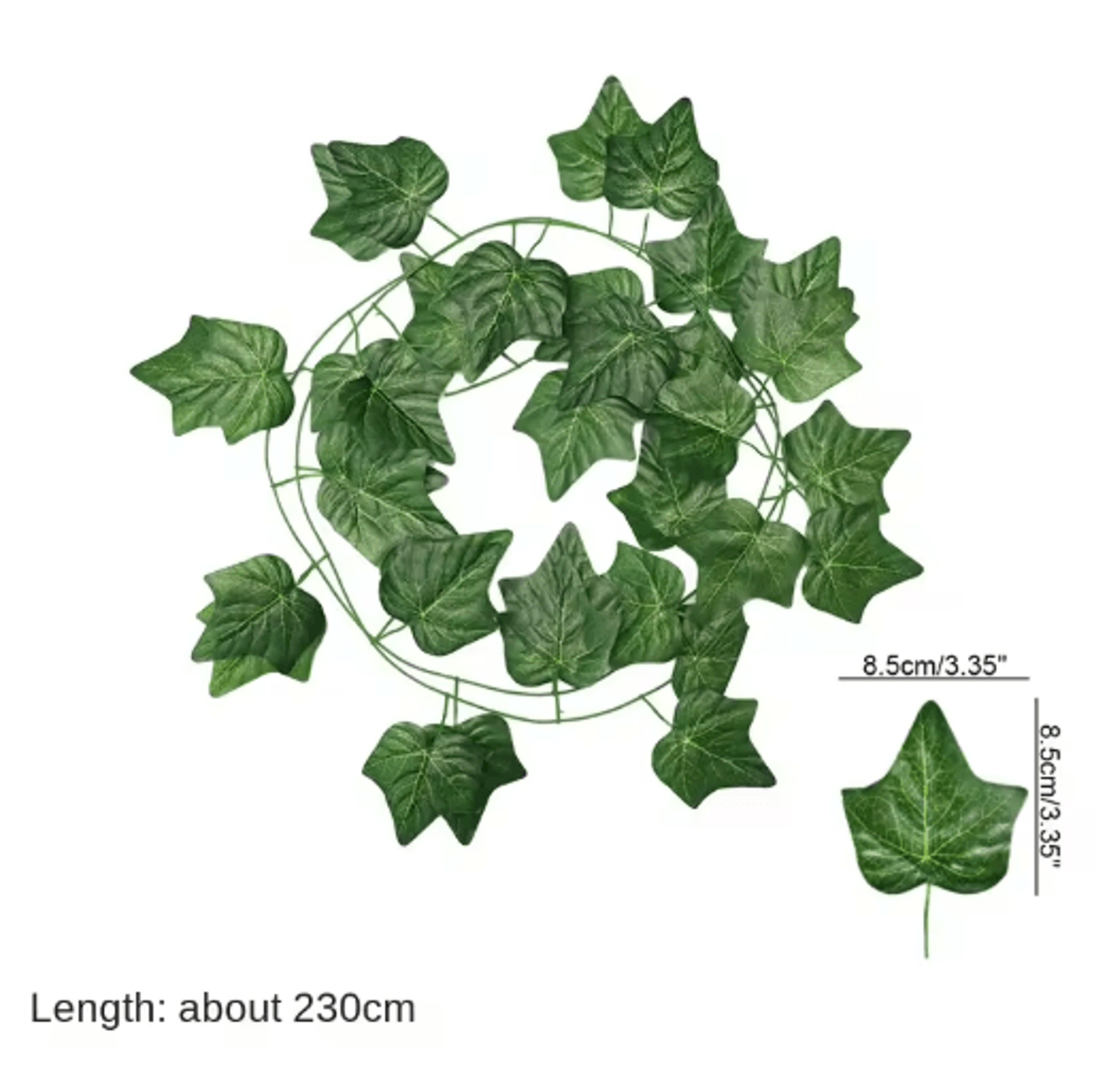 22M Artificial Ivy Garland Vine  Lush Green Hanging Plant Wall Decor 2
